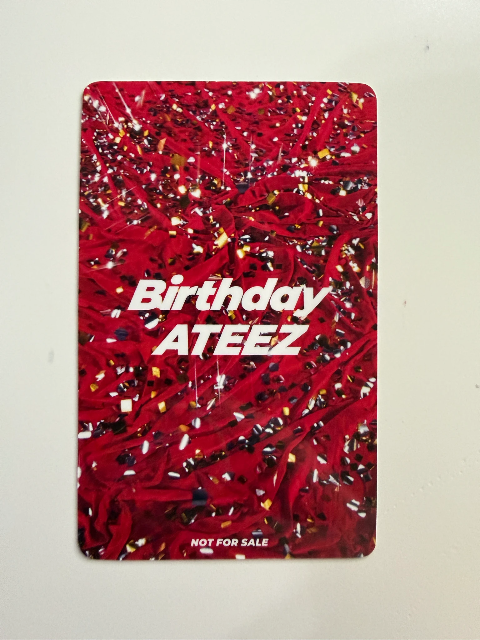 ATEEZ Wooyoung ATEEZ - Wooyoung - Birthday Album pre-order benefit (pob) jpfc (japan fanclub) listing photo 2