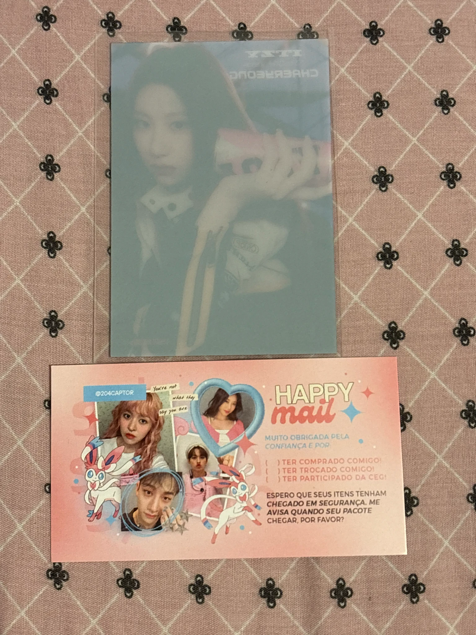 ITZY Chaeryeong ITZY - Chaeryeong - Voltage Album pre-order benefit tower records listing photo 2