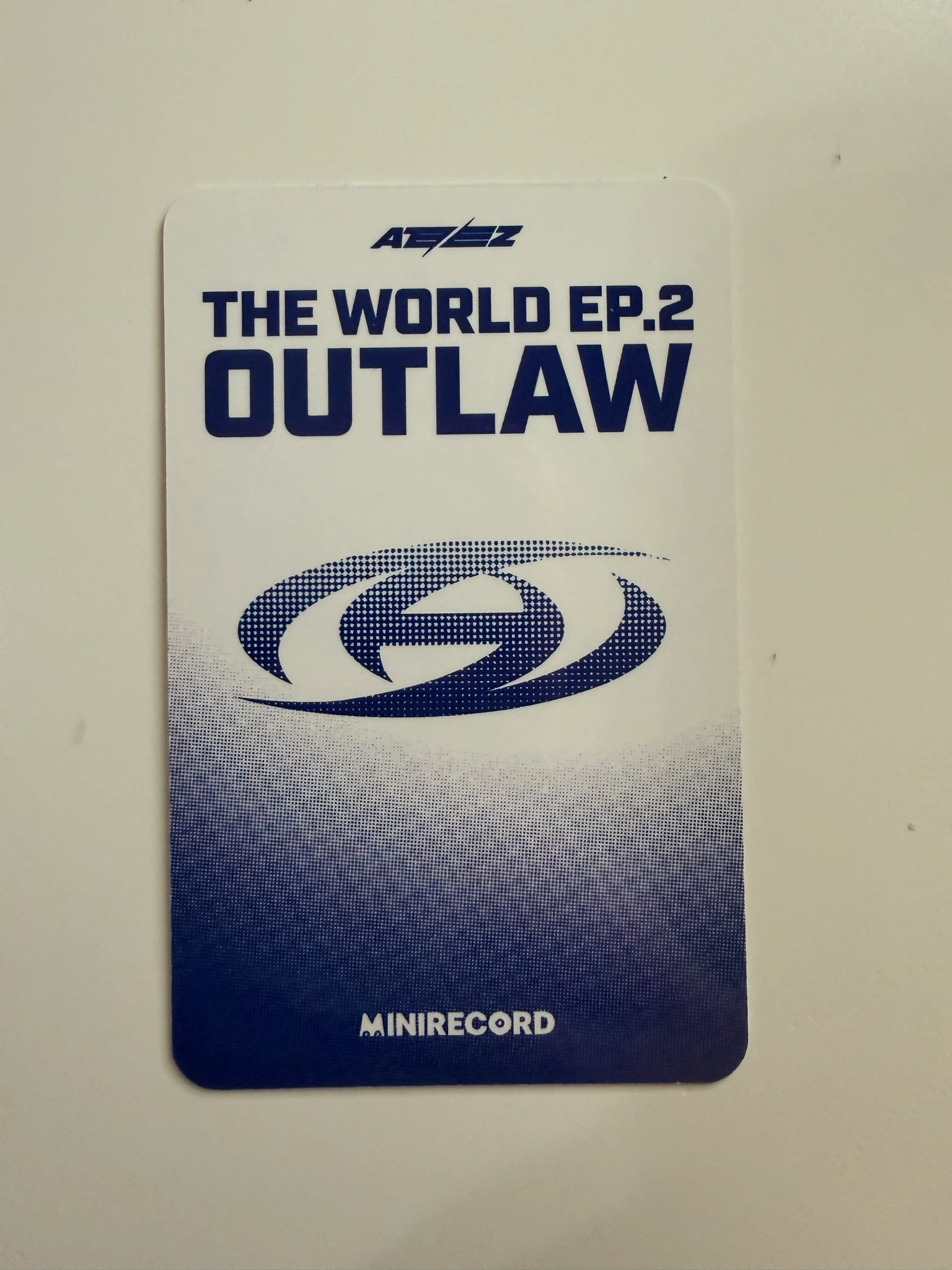 ATEEZ Wooyoung ATEEZ - Wooyoung - THE WORLD EP.2 : OUTLAW Album minirecord shop round 6 lucky draw listing photo 2
