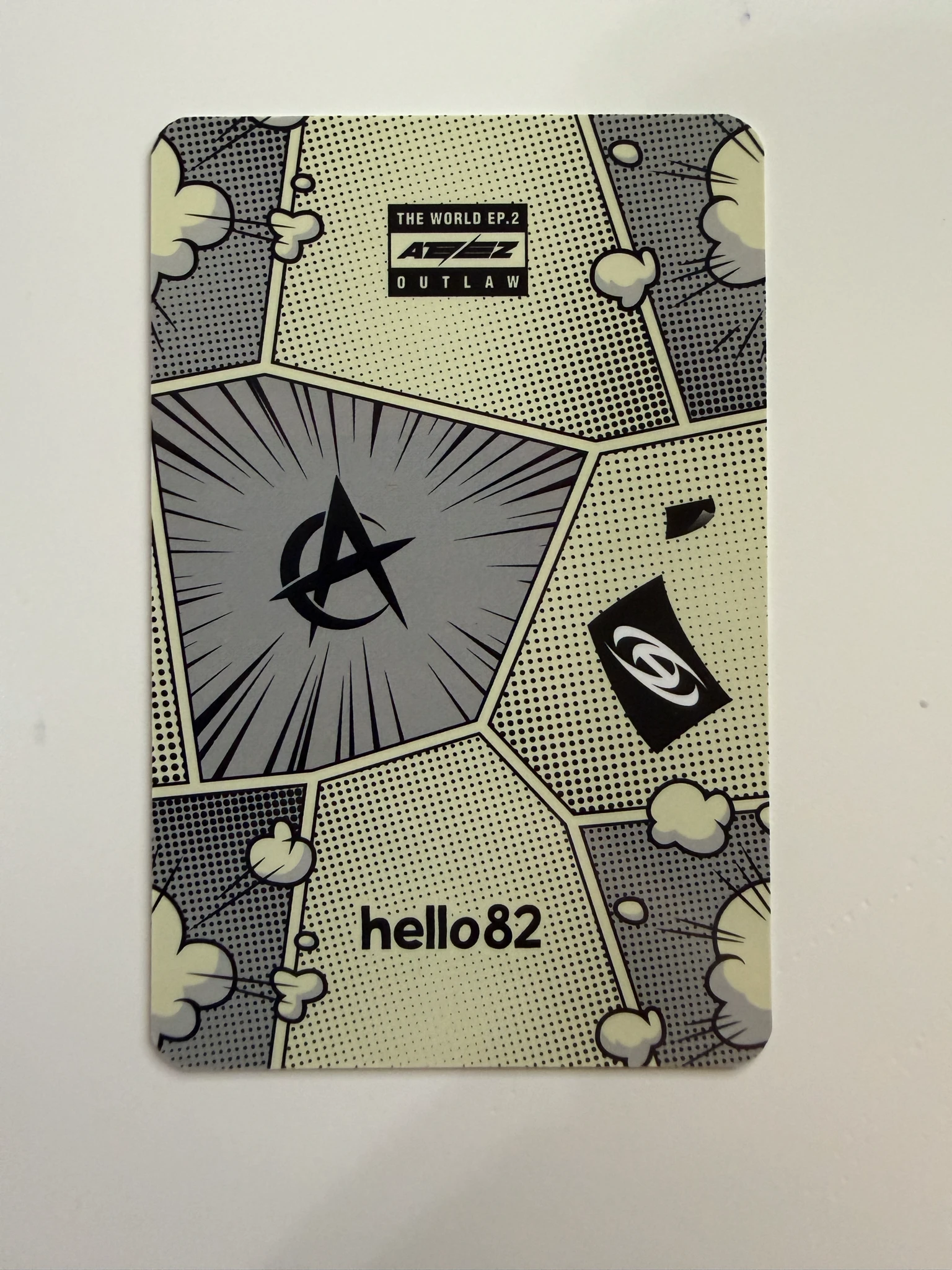 ATEEZ Wooyoung ATEEZ - Wooyoung - THE WORLD EP.2 : OUTLAW Album hello82 pop-up store listing photo 2