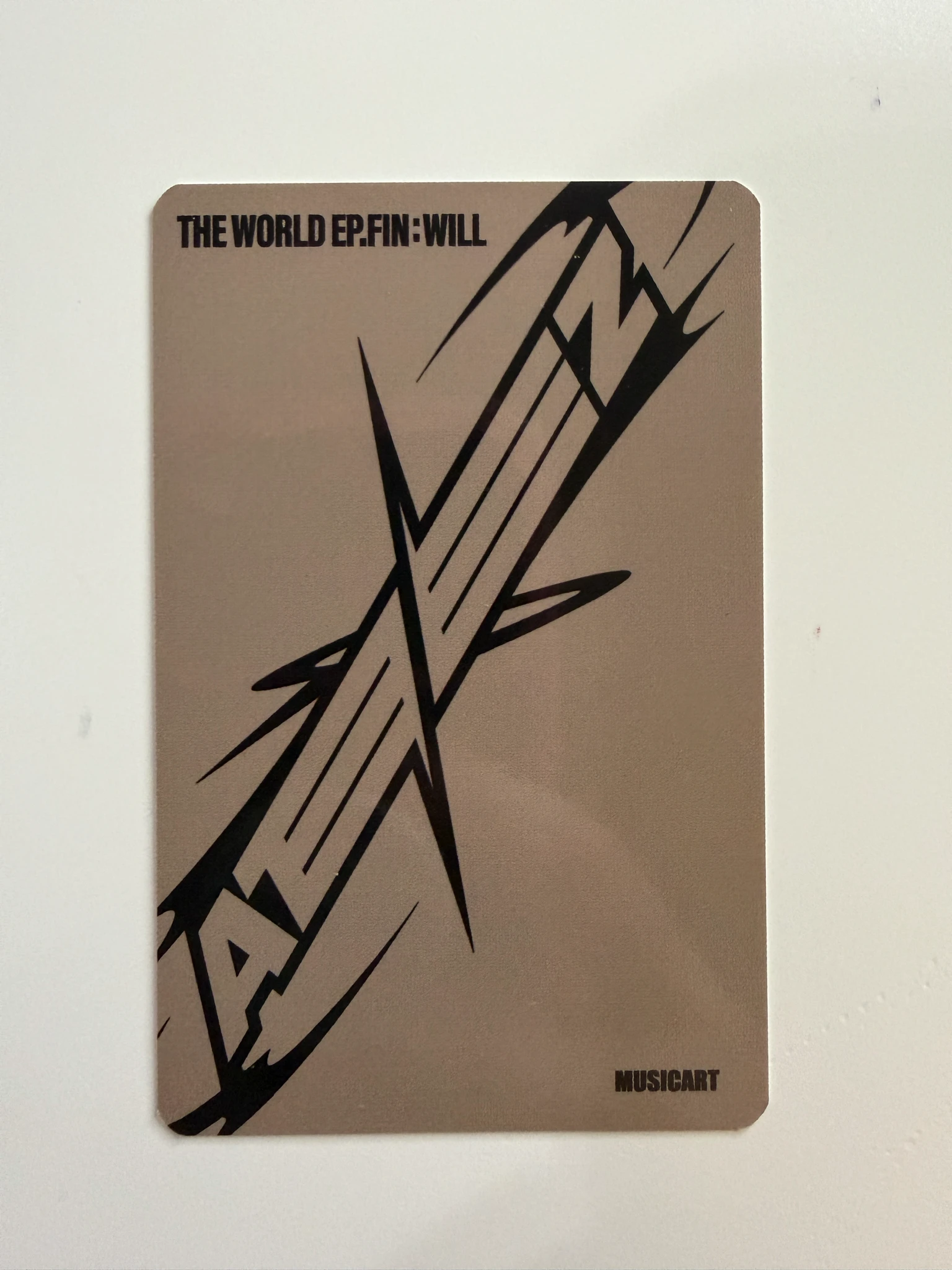 ATEEZ Wooyoung ATEEZ - Wooyoung - THE WORLD EP.FIN: WILL Album lucky draw musicart listing photo 2
