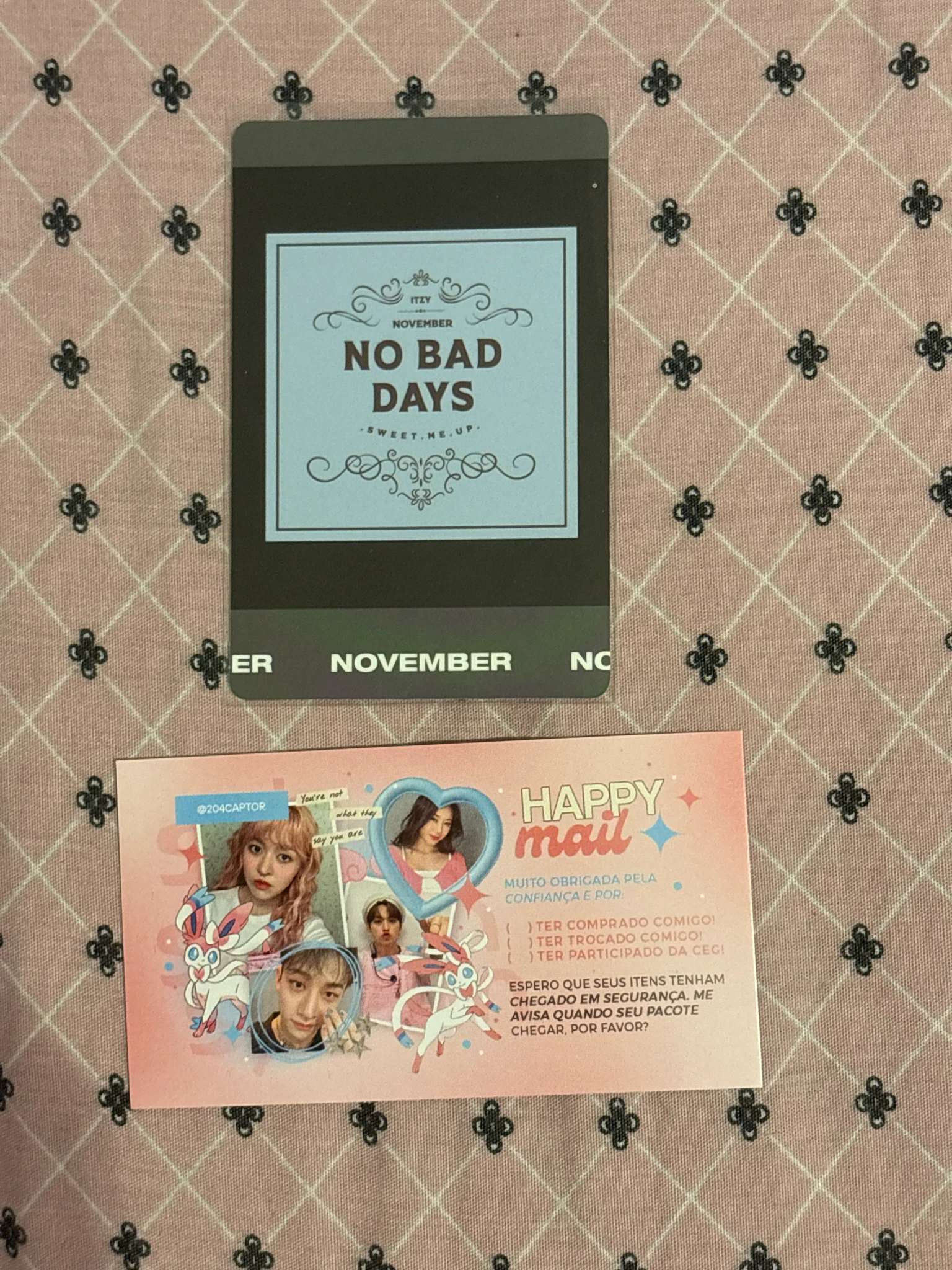 ITZY Chaeryeong ITZY - Chaeryeong - No bad days Other november polaroid listing photo 2