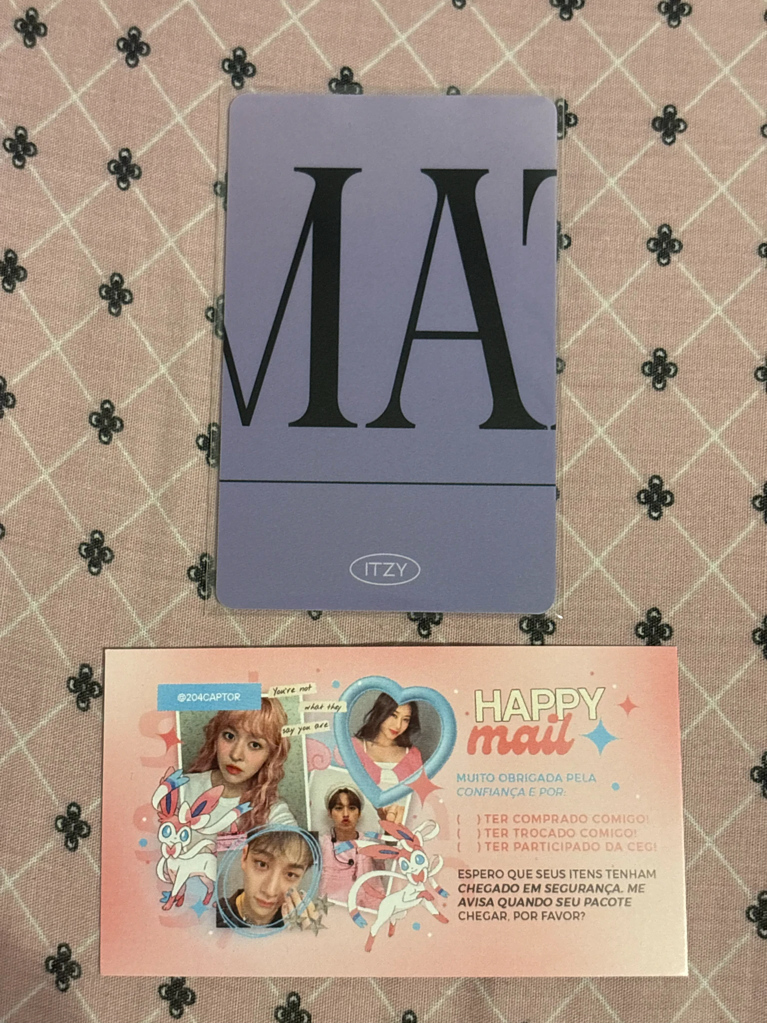 ITZY Chaeryeong ITZY - Chaeryeong - CHECKMATE Album soundwave lucky draw round 1 listing photo 2