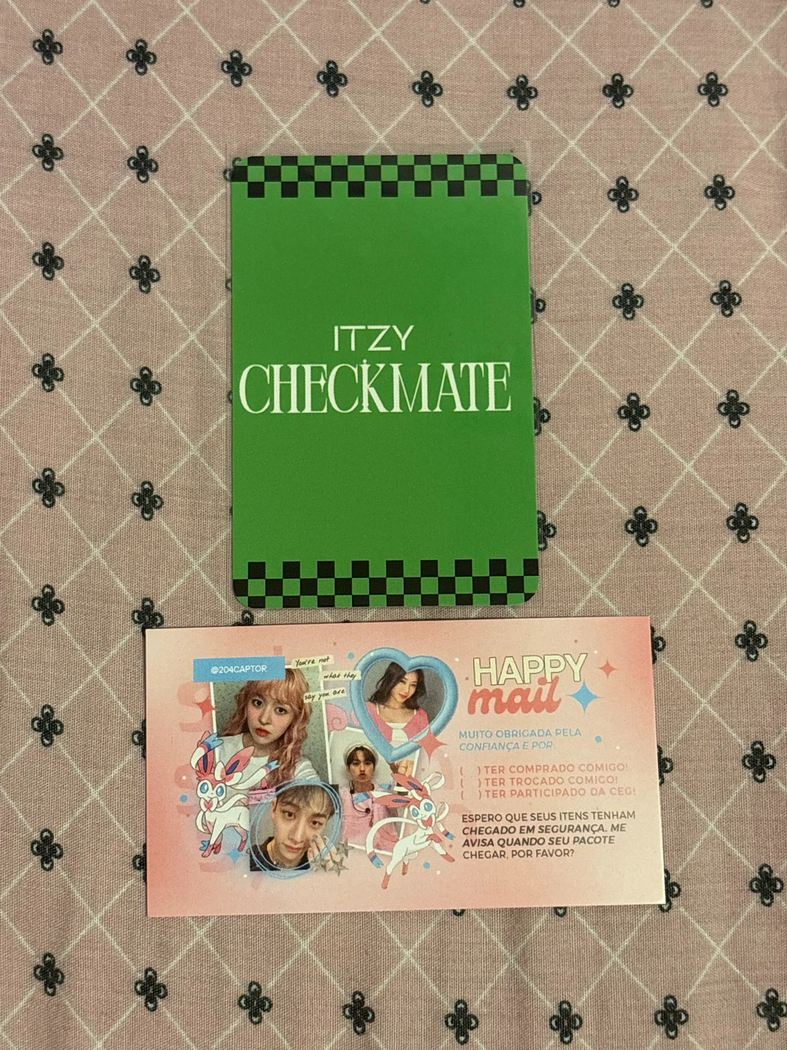 ITZY Chaeryeong ITZY - Chaeryeong - CHECKMATE Album choice music la video call (fancall) round 1 listing photo 2