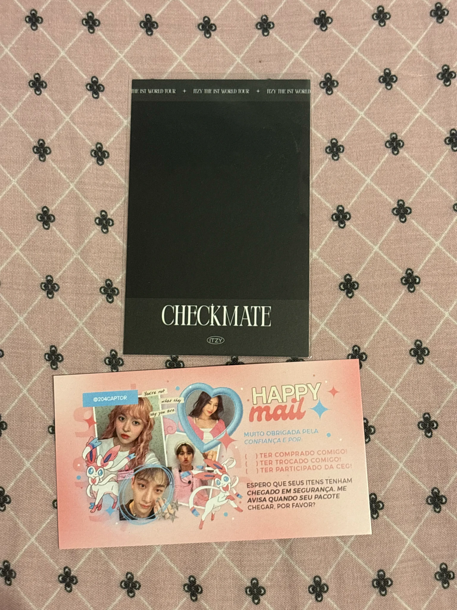 ITZY Chaeryeong ITZY - Chaeryeong - ITZY The 1st World Tour 'Checkmate' Event merch photocard offline purchase benefit polaroid listing photo 2