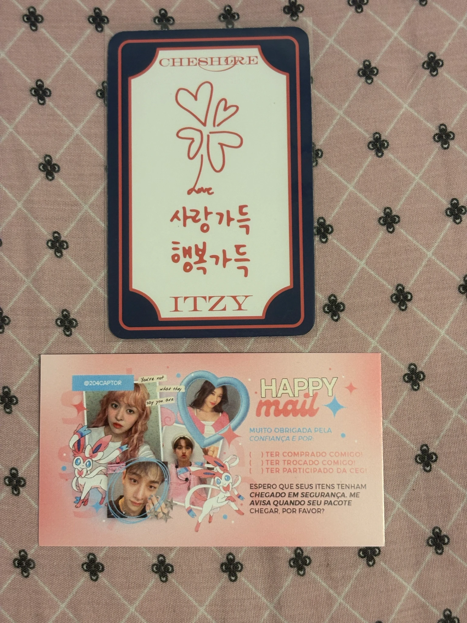 ITZY Chaeryeong ITZY - Chaeryeong - Cheshire Album soundwave special version lucky draw round 7 listing photo 2