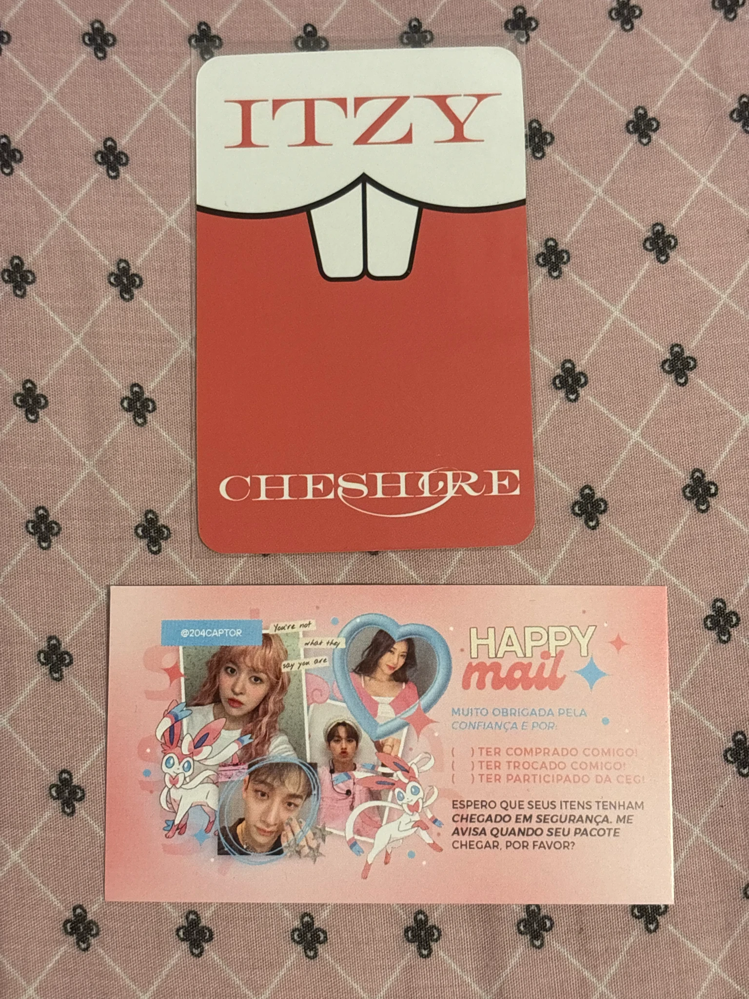 ITZY Chaeryeong ITZY - Chaeryeong - Cheshire Album soundwave special version lucky draw round 7 listing photo 2