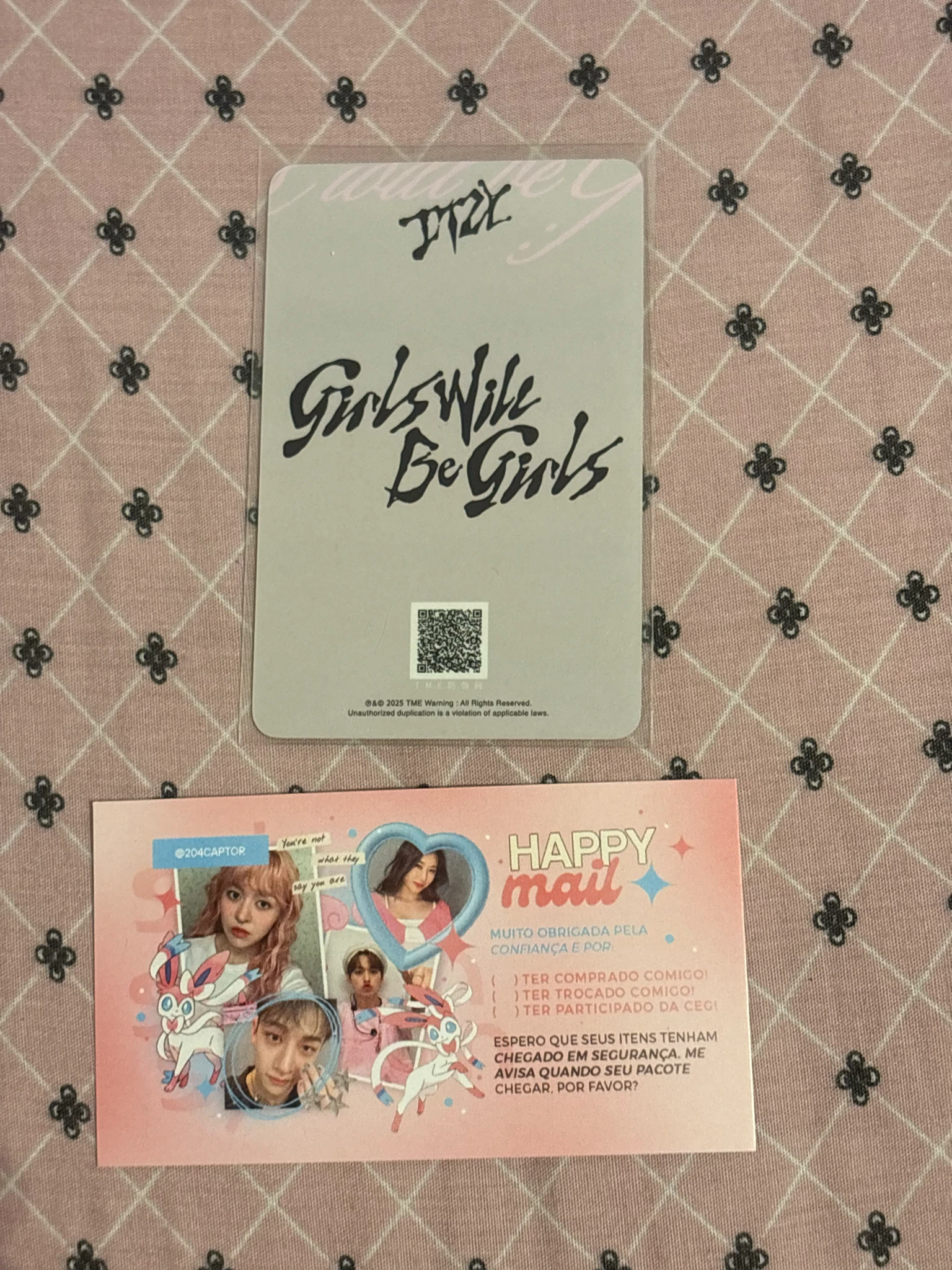 ITZY Chaeryeong ITZY - Chaeryeong - Girls Will Be Girls Album qq music lucky draw 1 star concept photocard listing photo 2