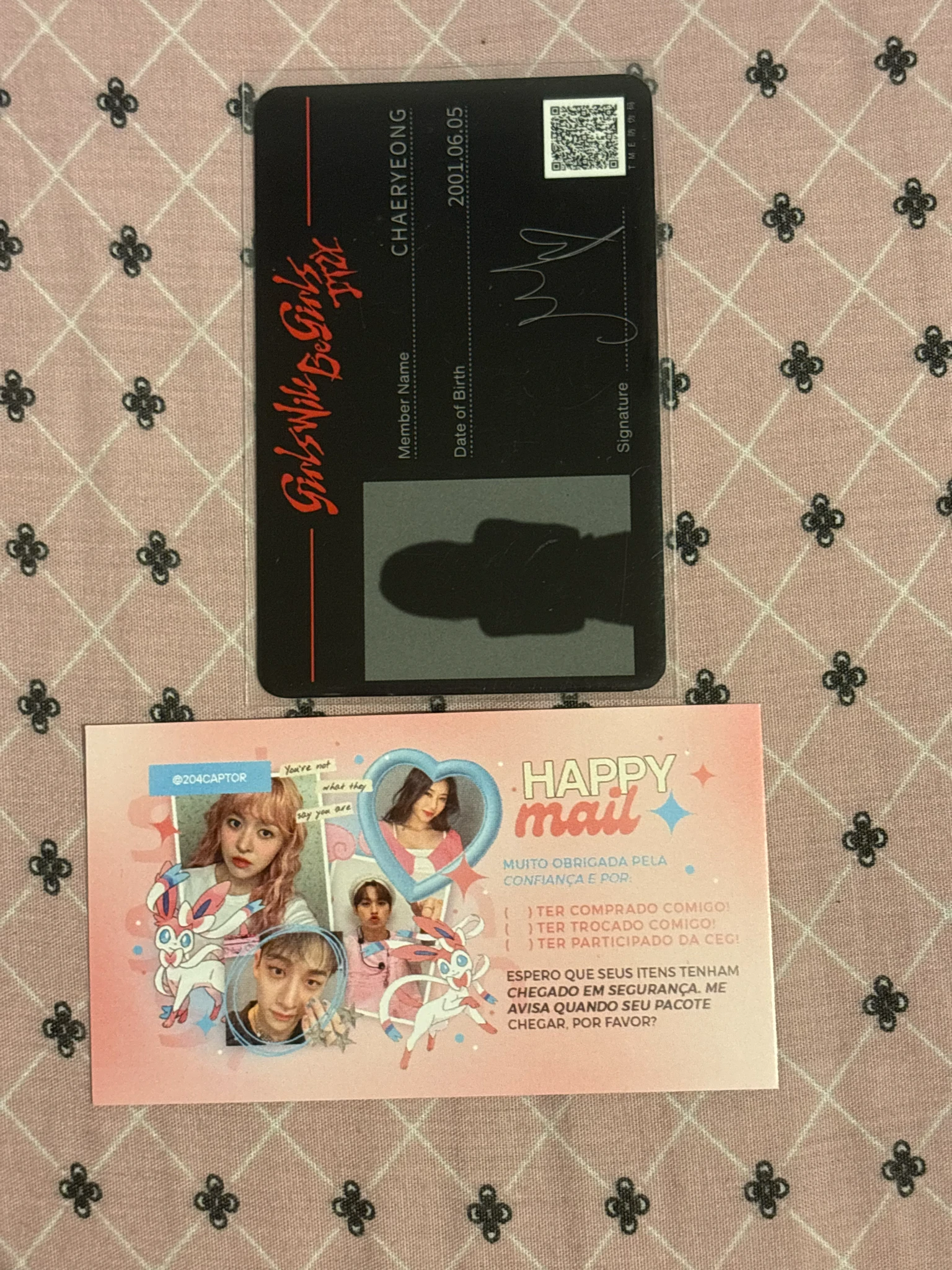 ITZY Chaeryeong ITZY - Chaeryeong - Girls Will Be Girls Album qq music lucky draw 2 star listing photo 2