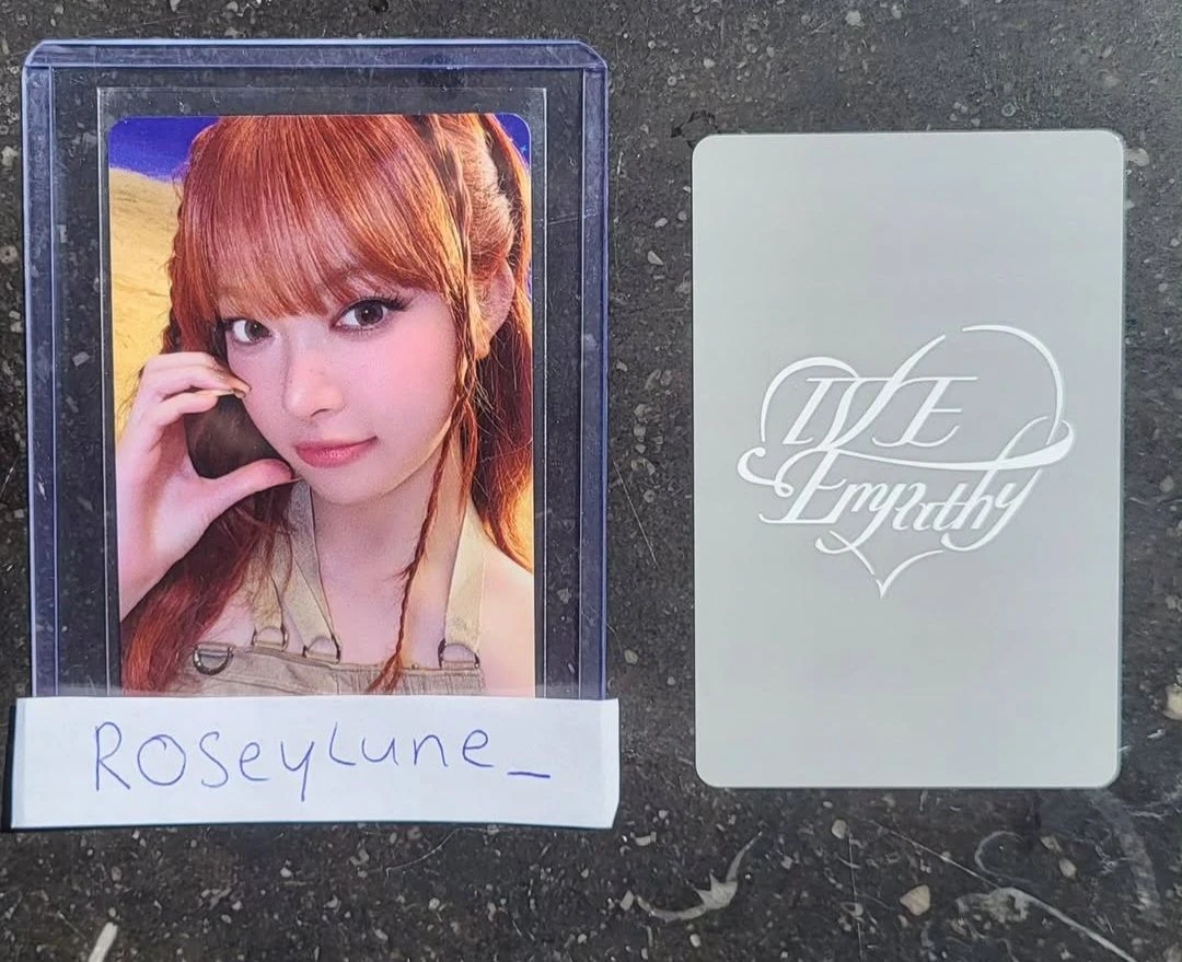 IVE Liz IVE - Liz - IVE EMPATHY Album album photocard loved ive version listing photo 2