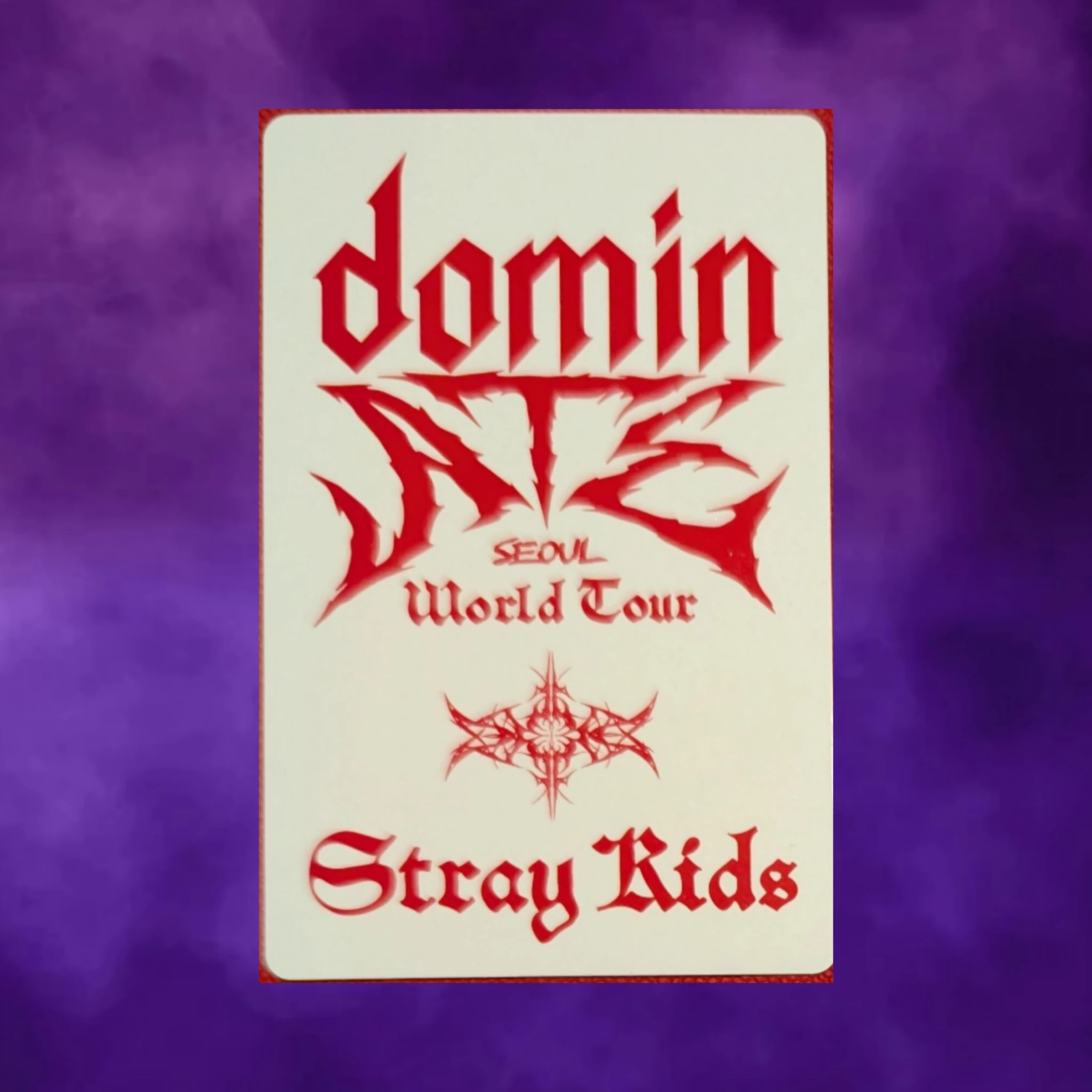 Stray Kids Seungmin Stray Kids - Seungmin - <dominATE SEOUL>  DVD & BLU-RAY Other pre-order benefit (pob) photocard set listing photo 2