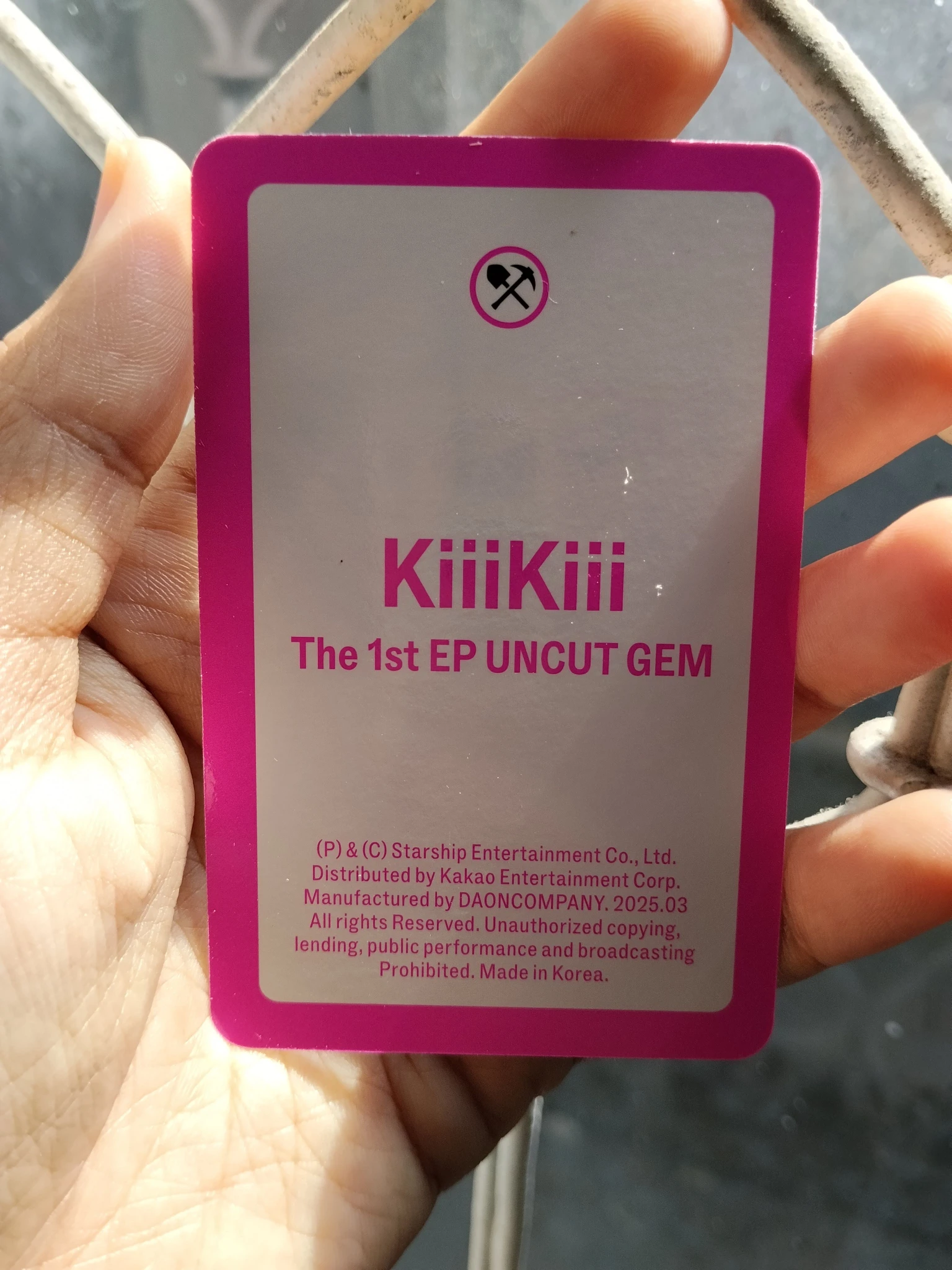 KiiiKiii KiiiKiii - UNCUT GEM Album digging ver album photocard listing photo 2