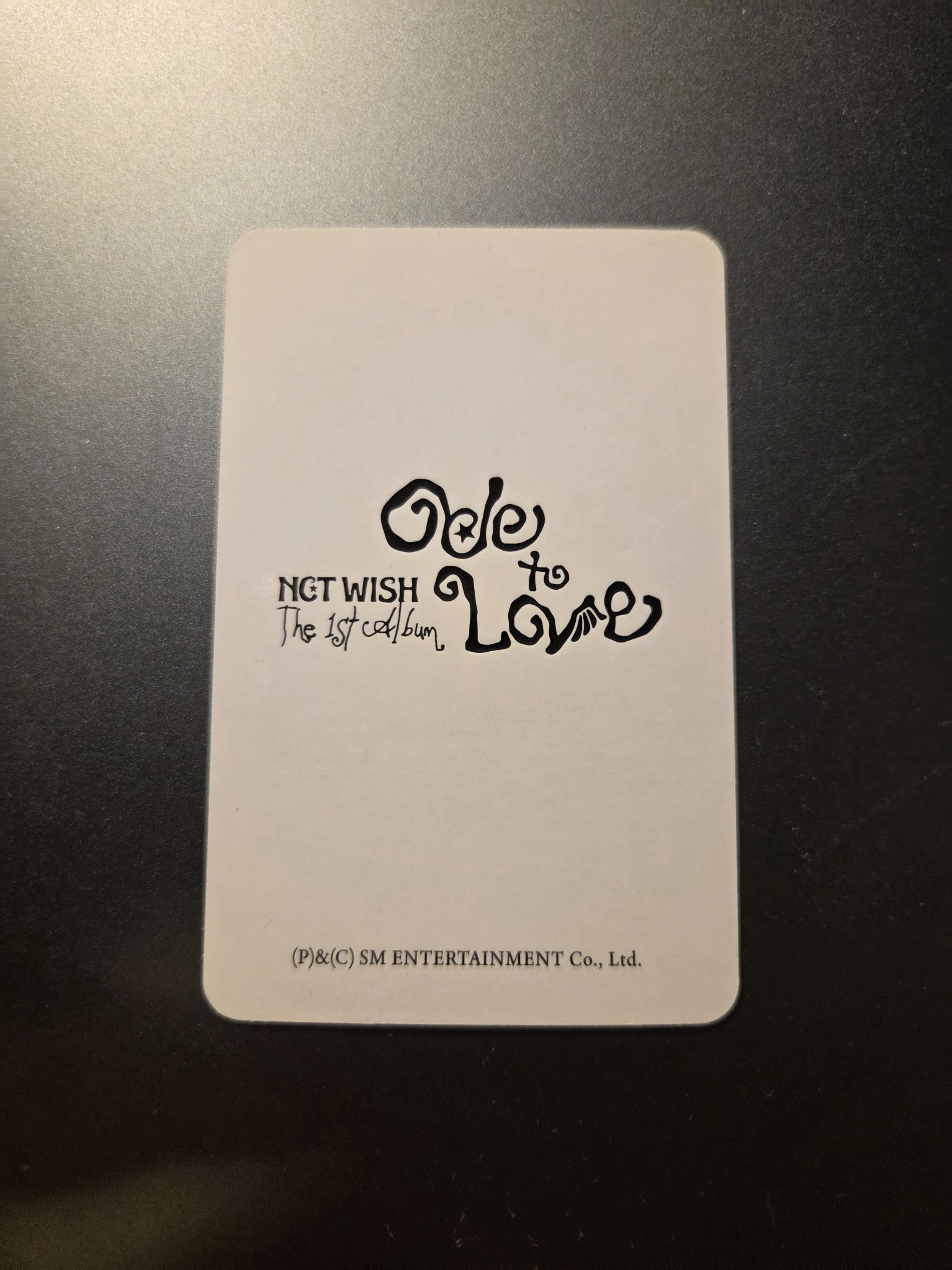 NCT WISH Jaehee NCT WISH - Jaehee - Ode to Love Album eros version limited edition package version first press only album photocard listing photo 2