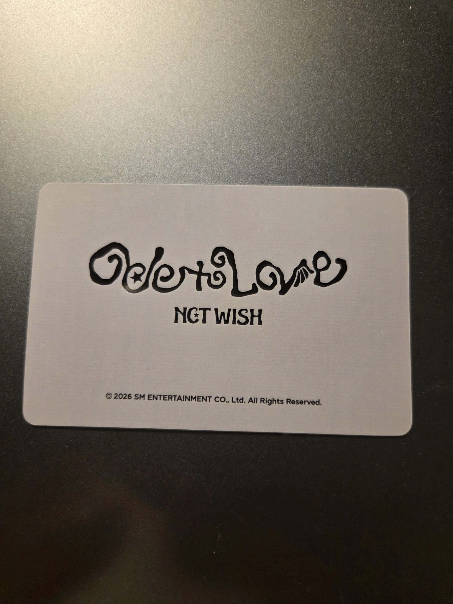 NCT WISH NCT WISH - Other entrance / attendance benefit merch photocard china shanghai listing photo 2