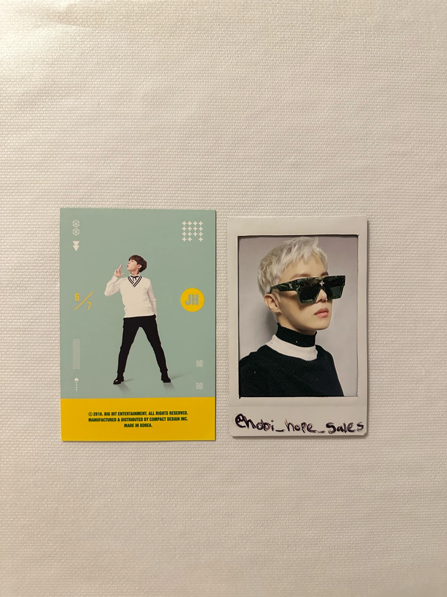 BTS j-hope BTS - j-hope - 3rd Muster - ARMY.ZIP+ Event mini photocard listing photo 2