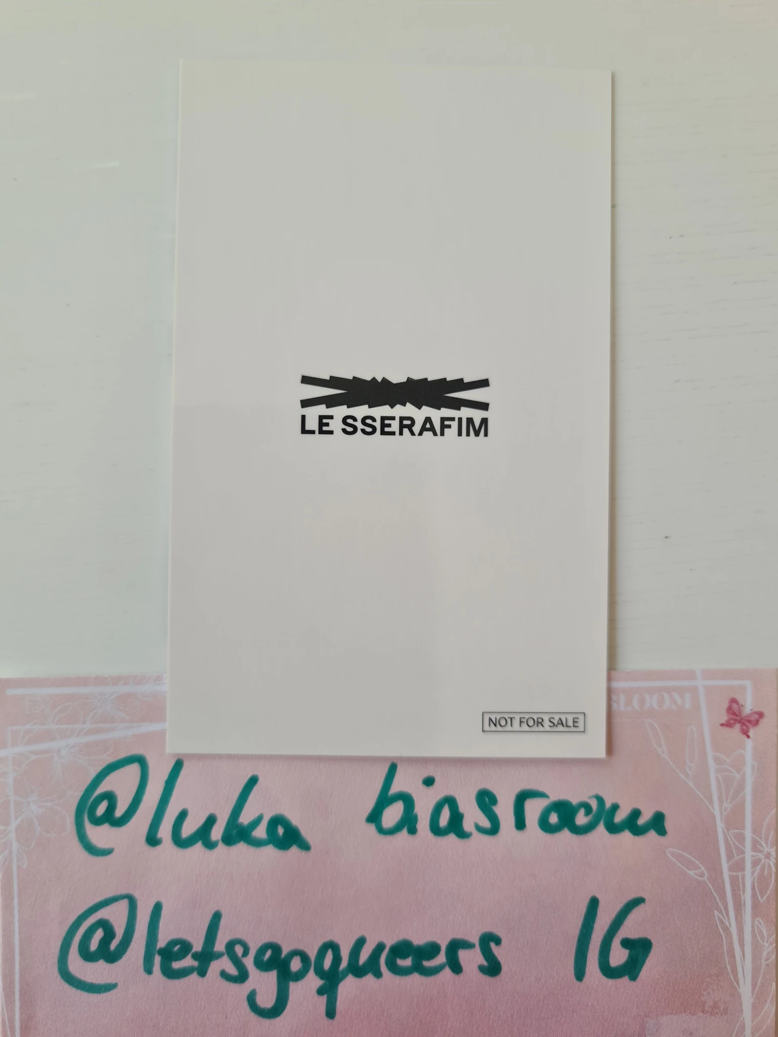 LE SSERAFIM Kazuha LE SSERAFIM - Kazuha - FEARLESS (Japanese Ver.) Album pre-order benefit (pob) UMS japan (universal music store) listing photo 2
