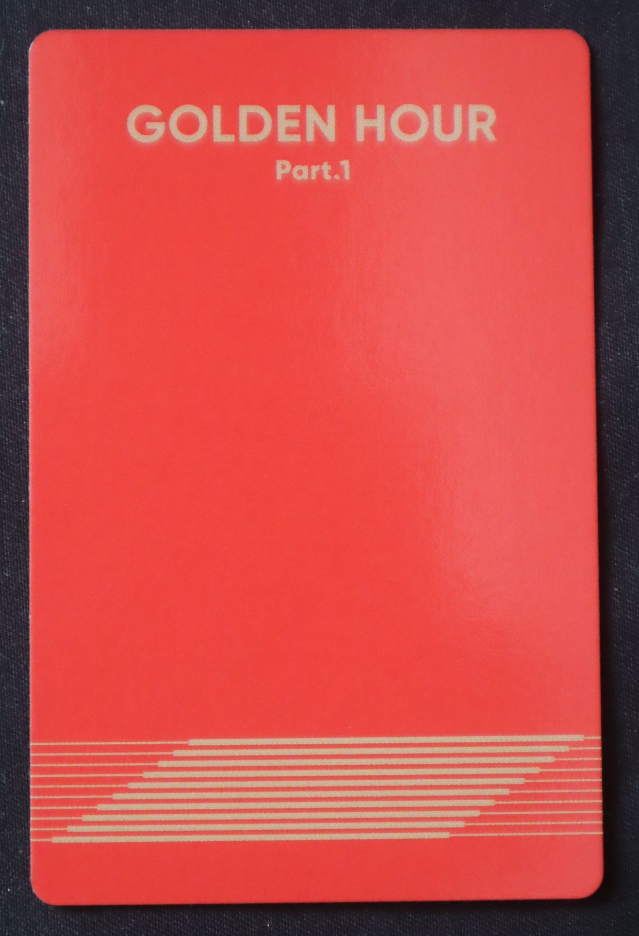 ATEEZ Jongho ATEEZ - Jongho - Golden Hour : Part.1 Album album photocard listing photo 2