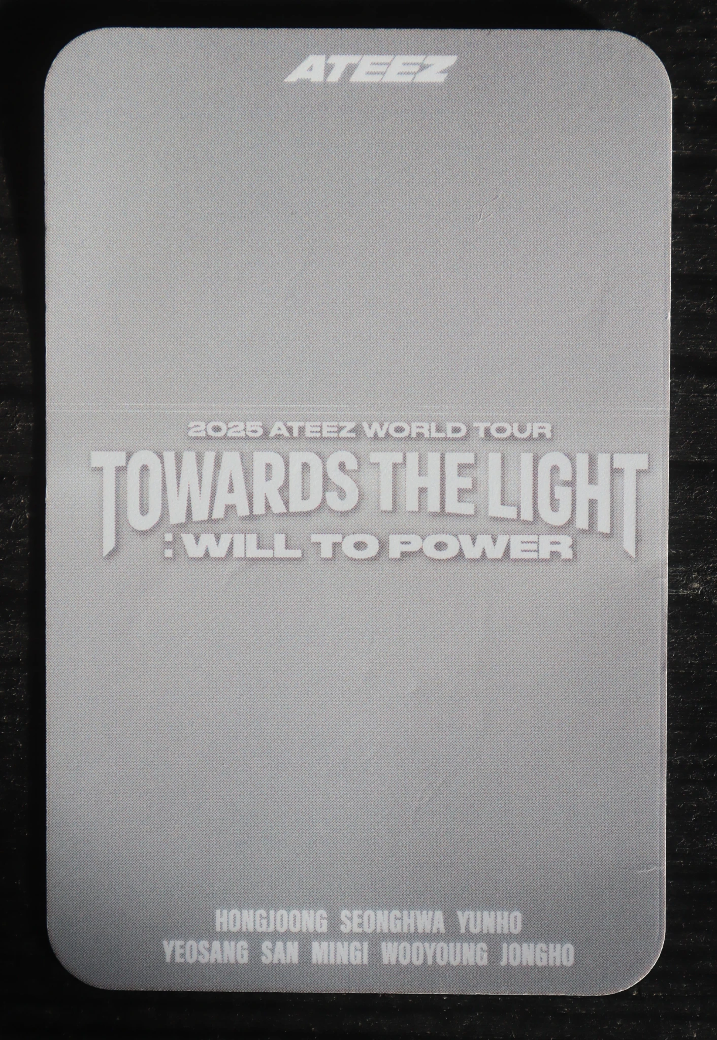 ATEEZ Jongho ATEEZ - Jongho - Towards The Light: Will To Power Event atiny zone listing photo 2