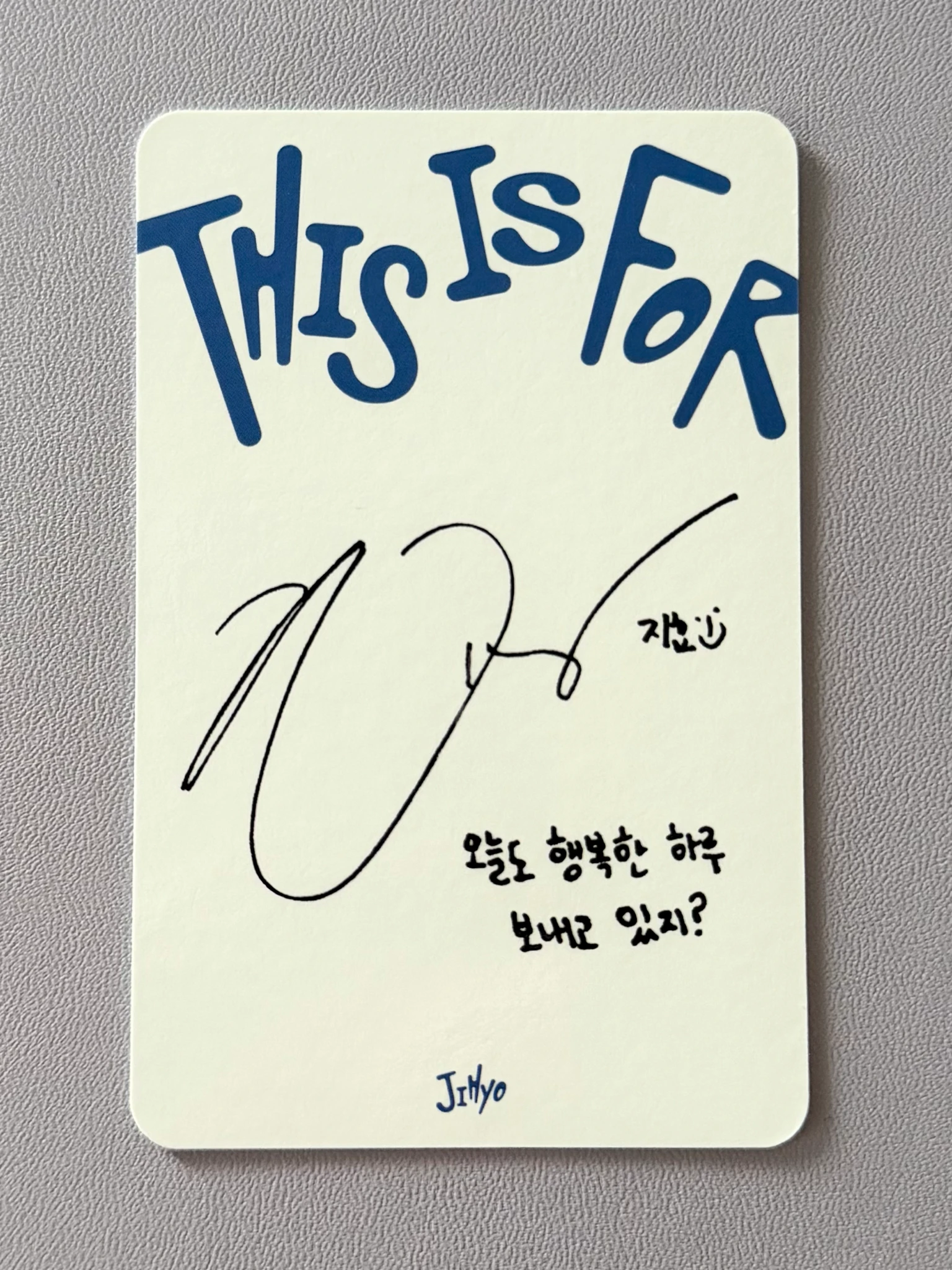 TWICE Jihyo TWICE-Jihyo-Album-this is for listing photo 2