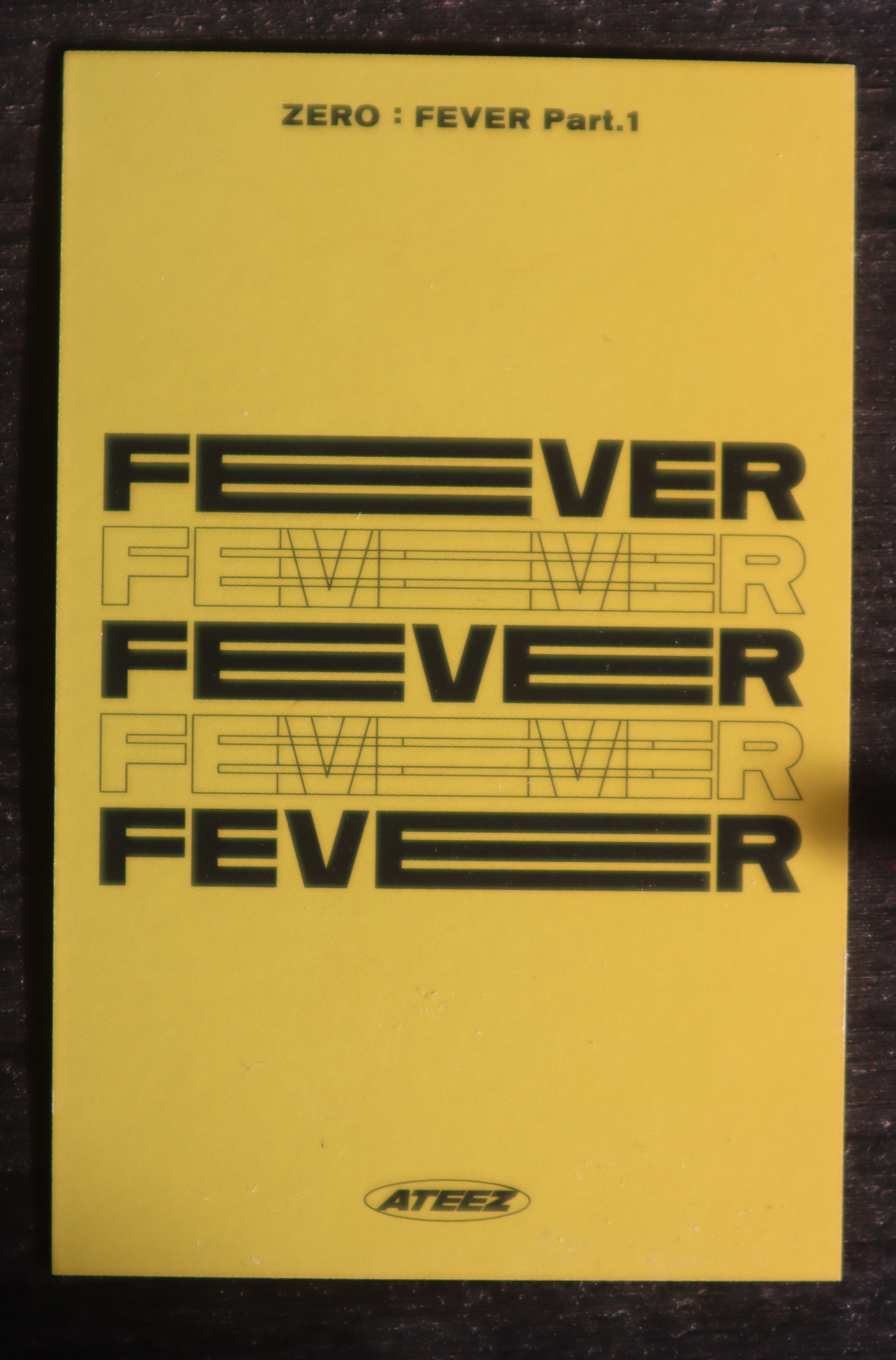 ATEEZ ATEEZ - ZERO : FEVER Part.1 Album Platform Thanxx ver. image card album photocard listing photo 2