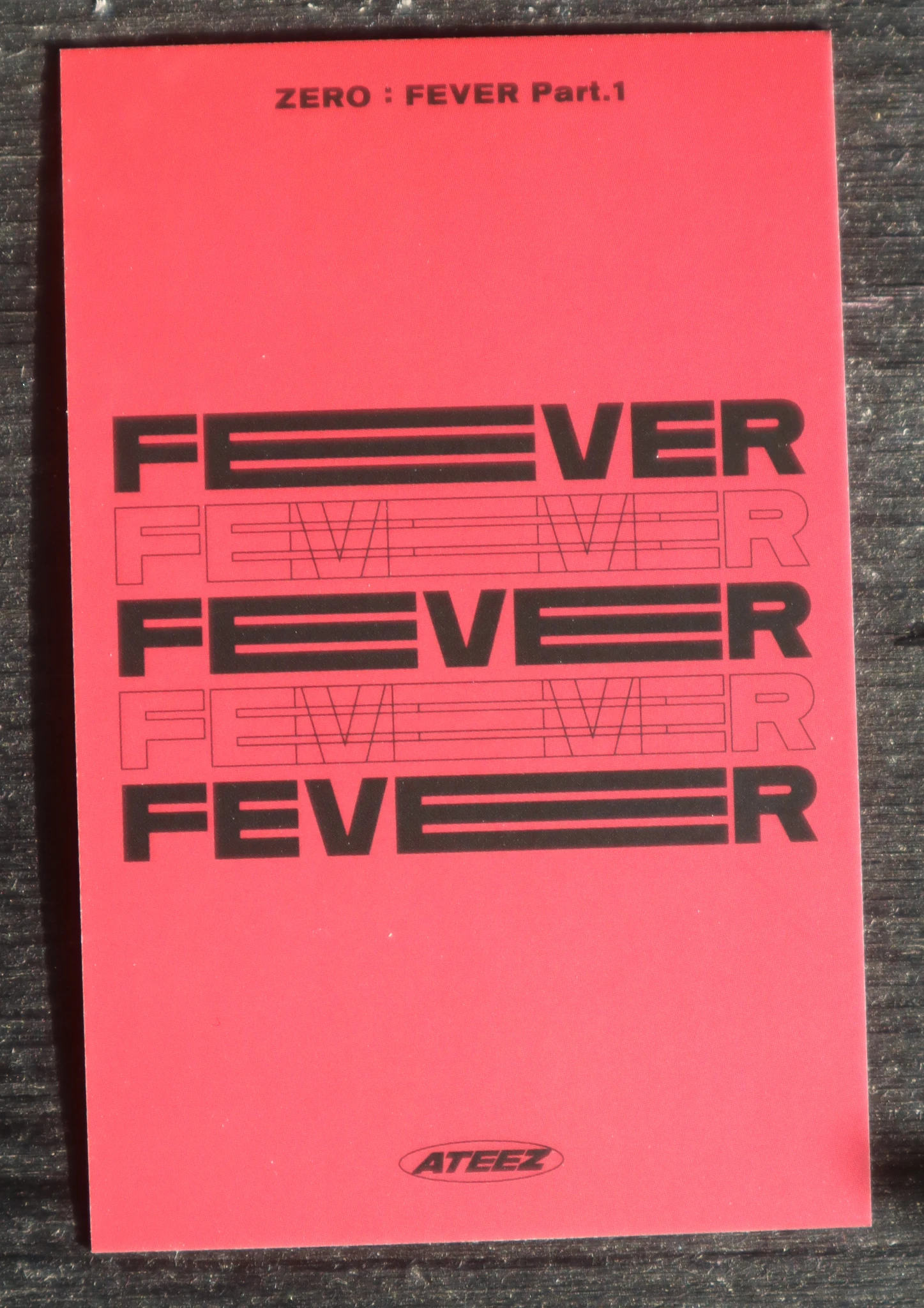 ATEEZ Yunho ATEEZ - Yunho - ZERO : FEVER Part.1 Album album photocard Platform Diary ver. image card listing photo 2