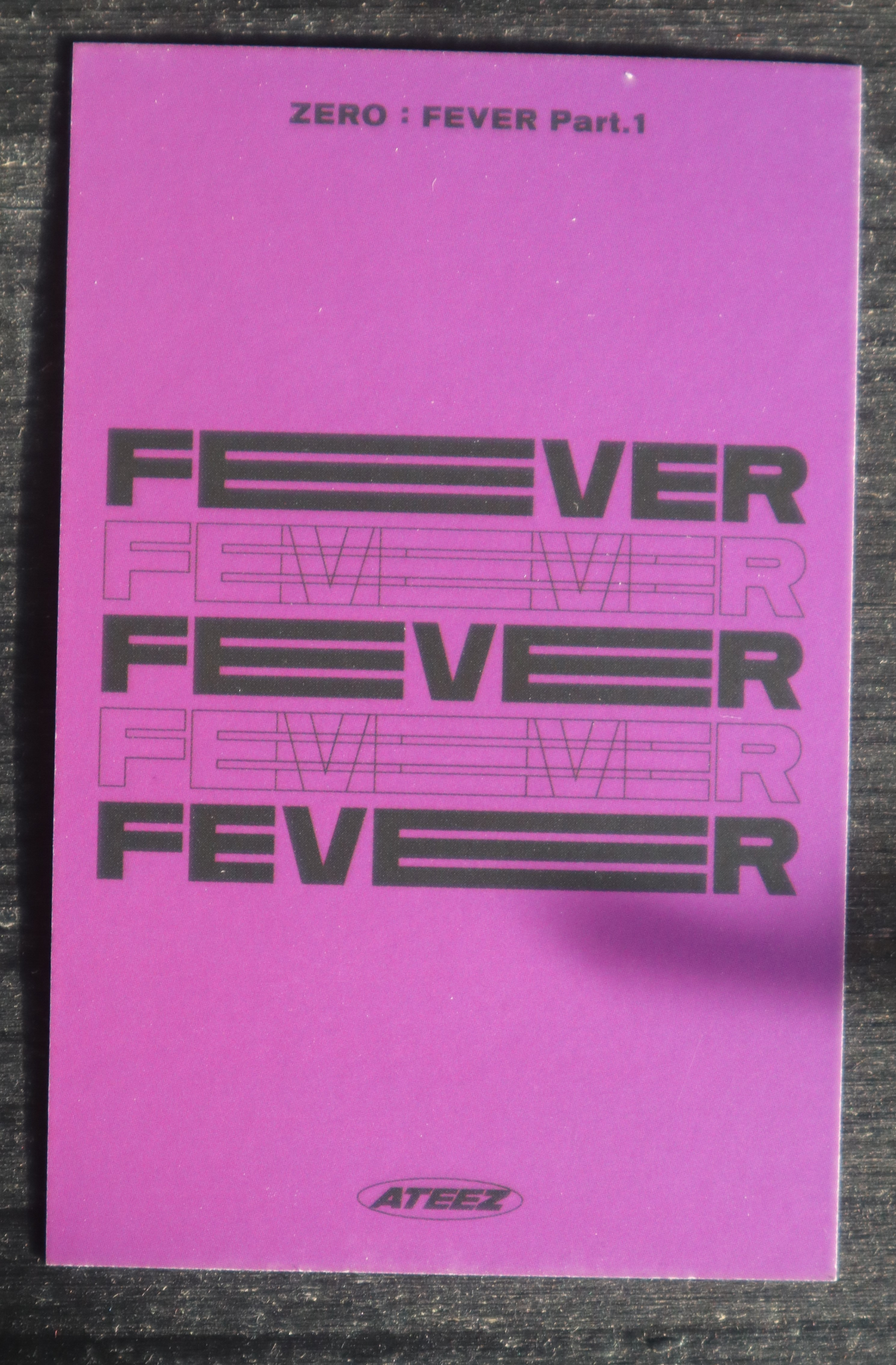 ATEEZ ATEEZ - ZERO : FEVER Part.1 Album poca album listing photo 2