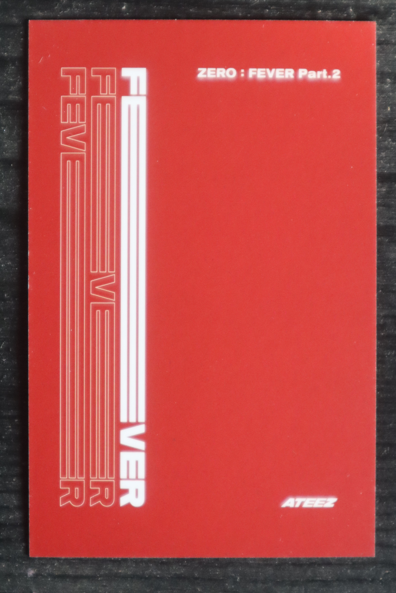 ATEEZ Yunho ATEEZ - Yunho - ZERO : FEVER Part.2 Album platform ver. A Ver. image card listing photo 2