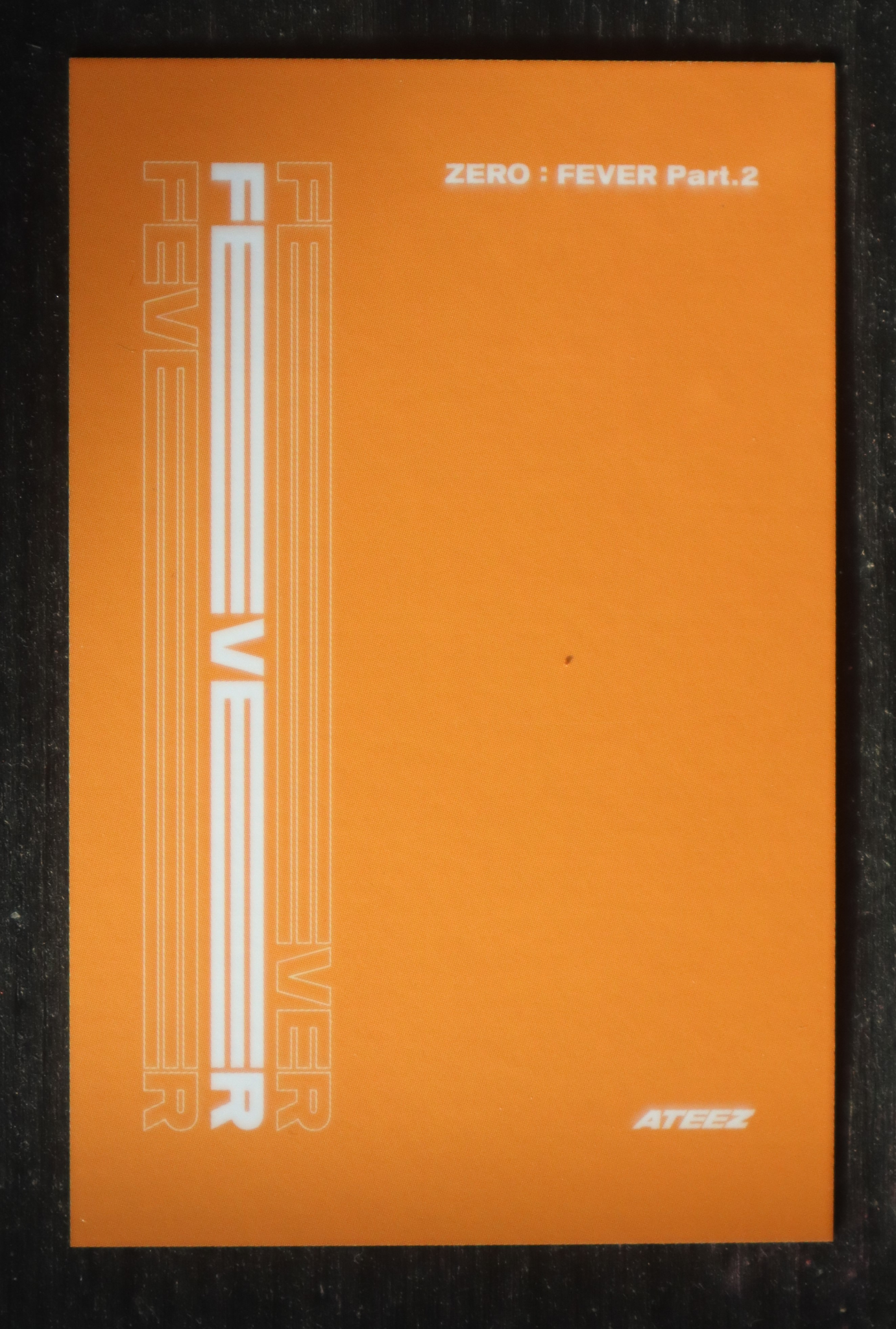 ATEEZ Yeosang ATEEZ - Yeosang - ZERO : FEVER Part.2 Album album photocard Platform Diary ver. image card listing photo 2