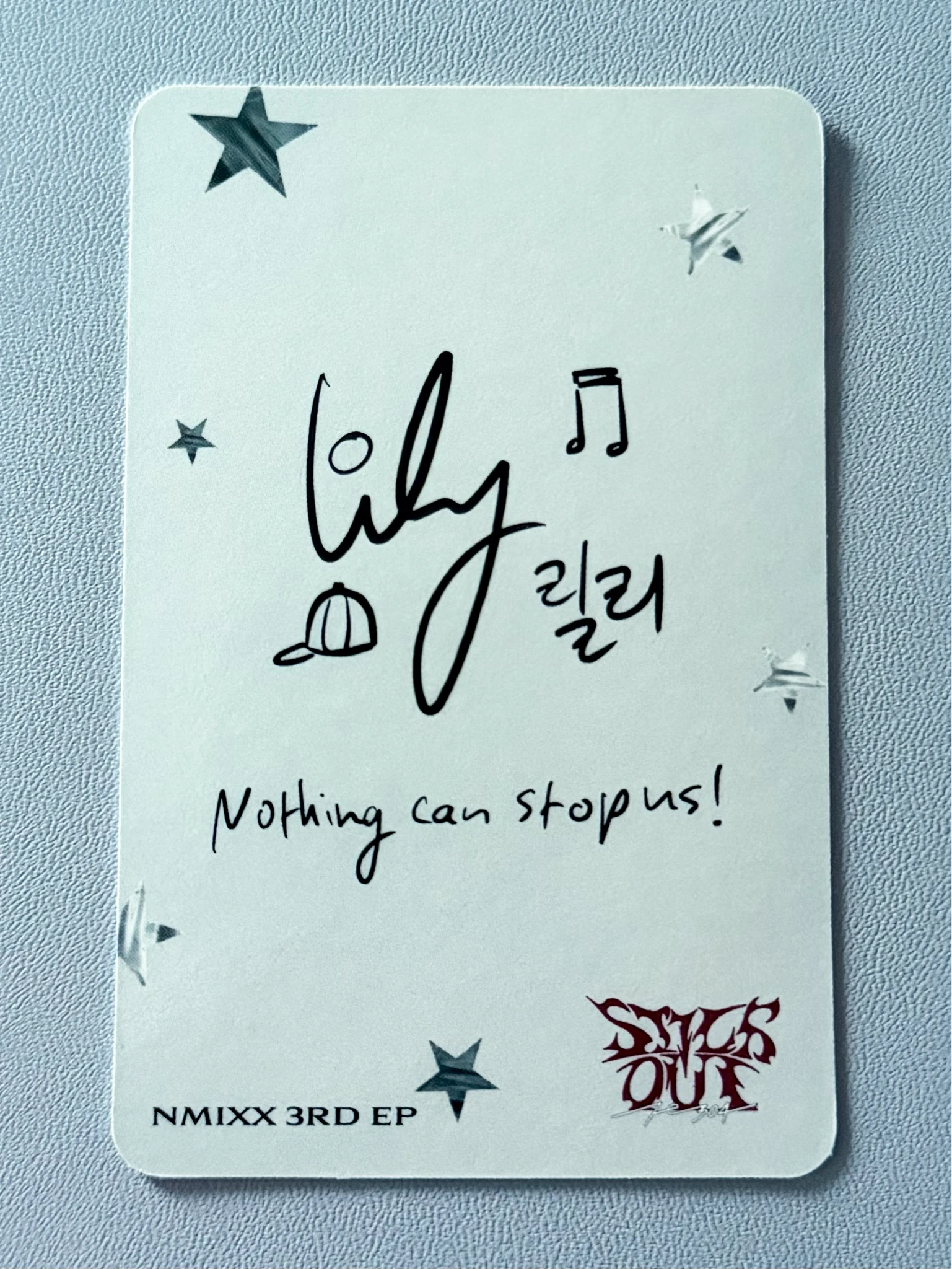 NMIXX Lily NMIXX - Lily - Fe3O4: BREAK Album album photocard nephelomancy ver. listing photo 2