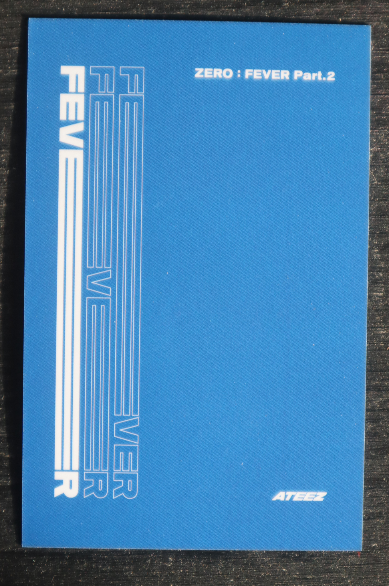 ATEEZ Seonghwa ATEEZ - Seonghwa - ZERO : FEVER Part.2 Album platform ver. Z Ver image card listing photo 2