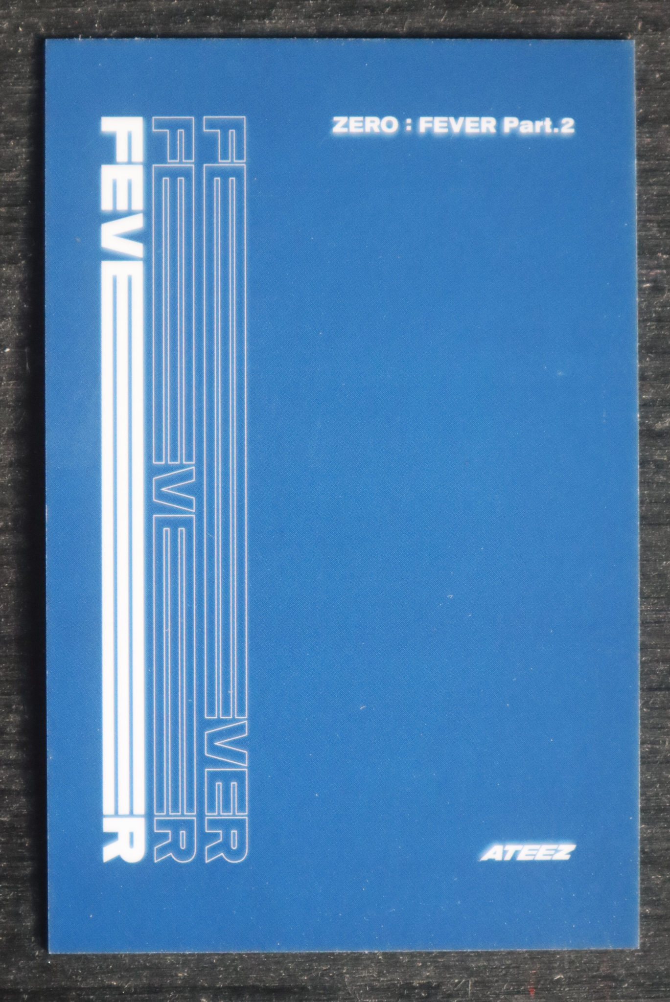 ATEEZ Yeosang ATEEZ - Yeosang - ZERO : FEVER Part.2 Album platform ver. Z Ver listing photo 2