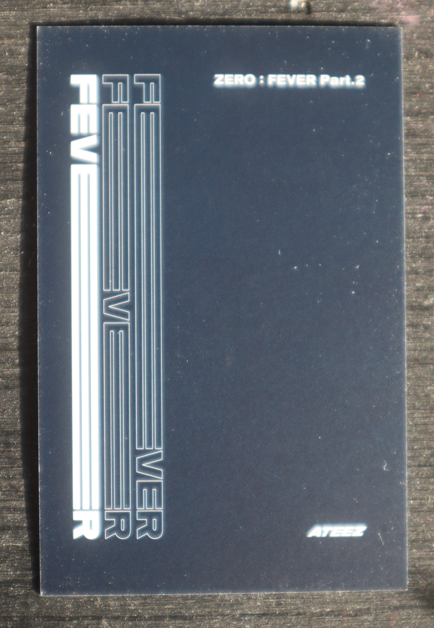 ATEEZ Jongho ATEEZ - Jongho - ZERO : FEVER Part.2 Album album photocard Z version image card listing photo 2