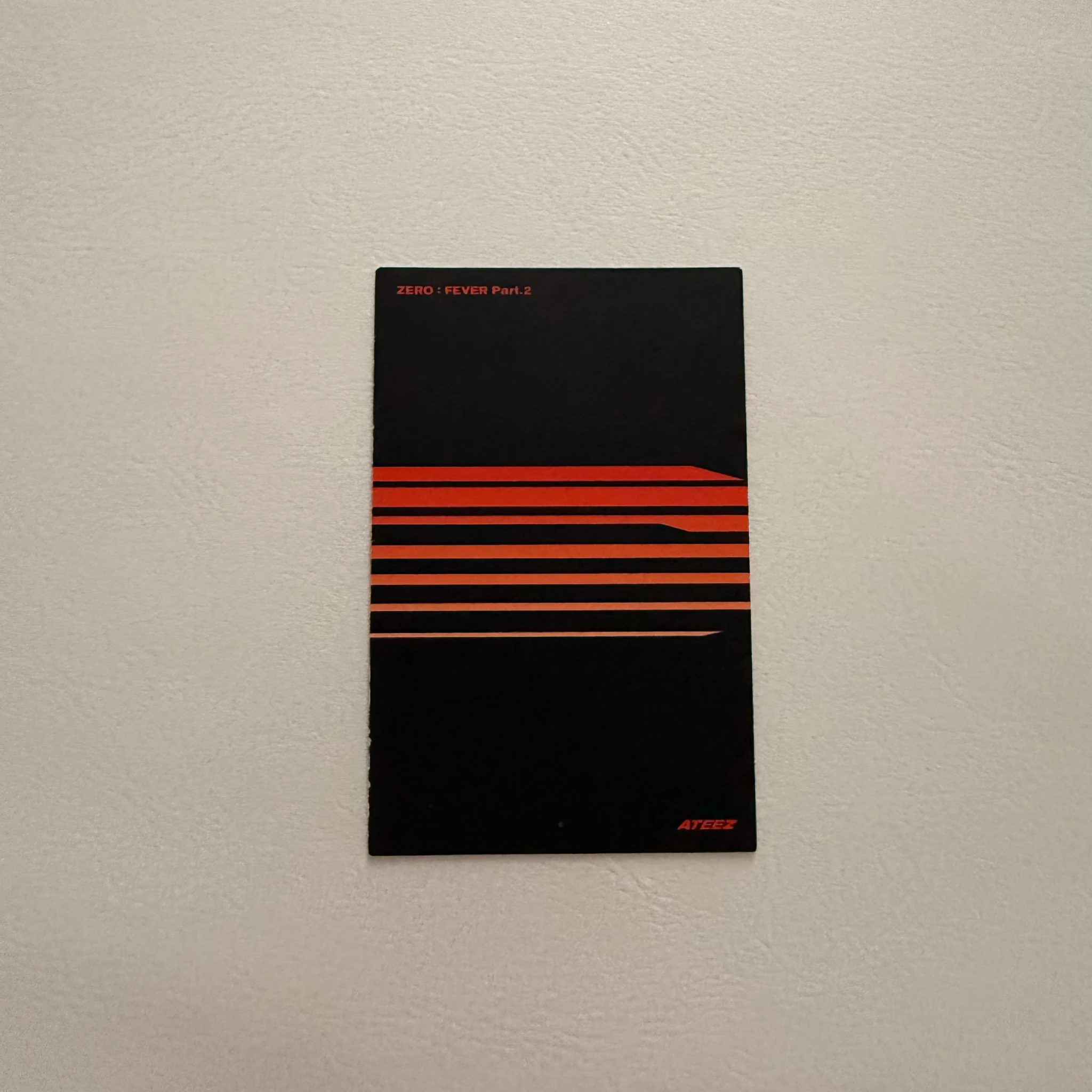 ATEEZ Yunho ATEEZ - Yunho - ZERO : FEVER Part.2 Album album photocard A version listing photo 2