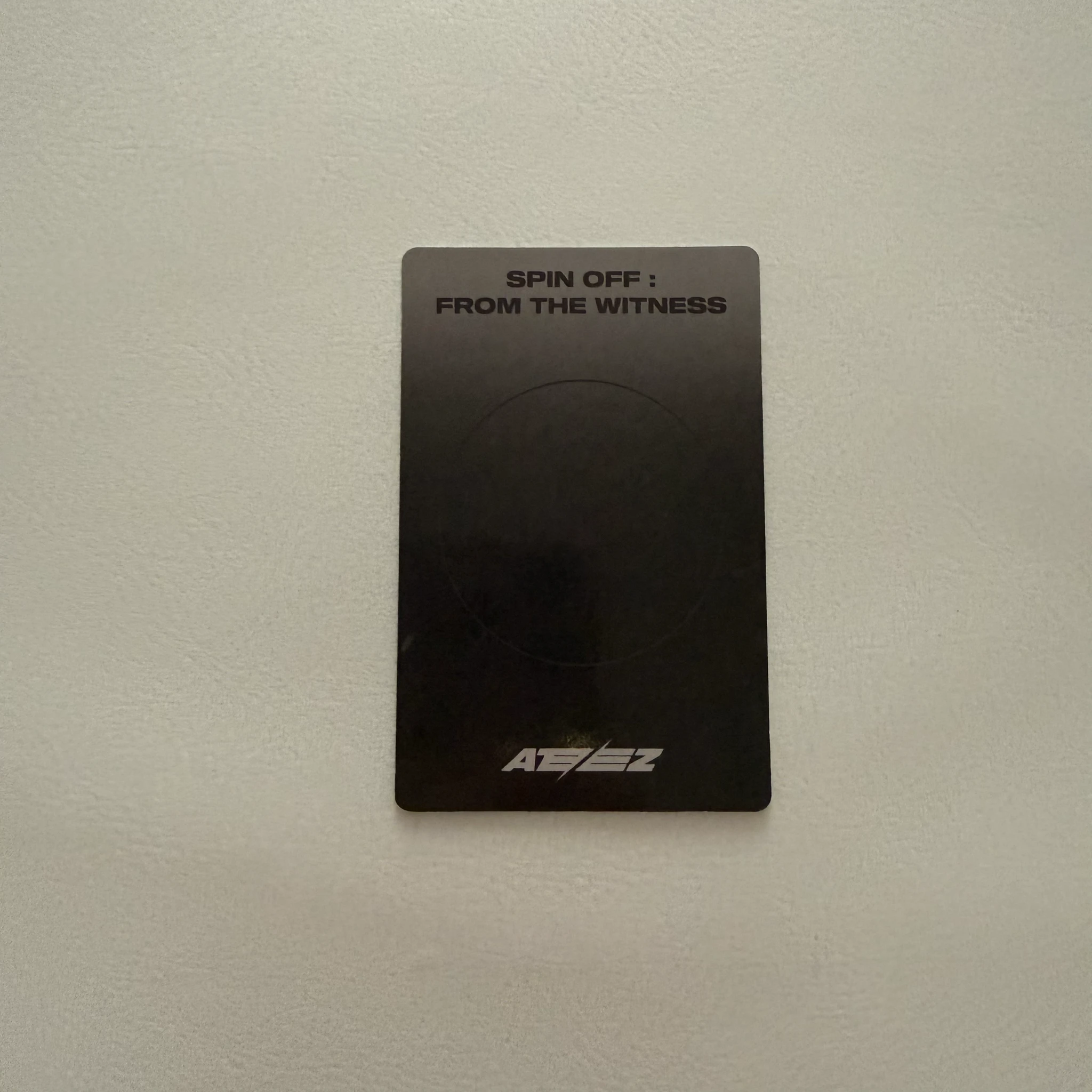 ATEEZ Yunho ATEEZ - Yunho - SPIN OFF : FROM THE WITNESS Album album photocard witness version version 2 listing photo 2