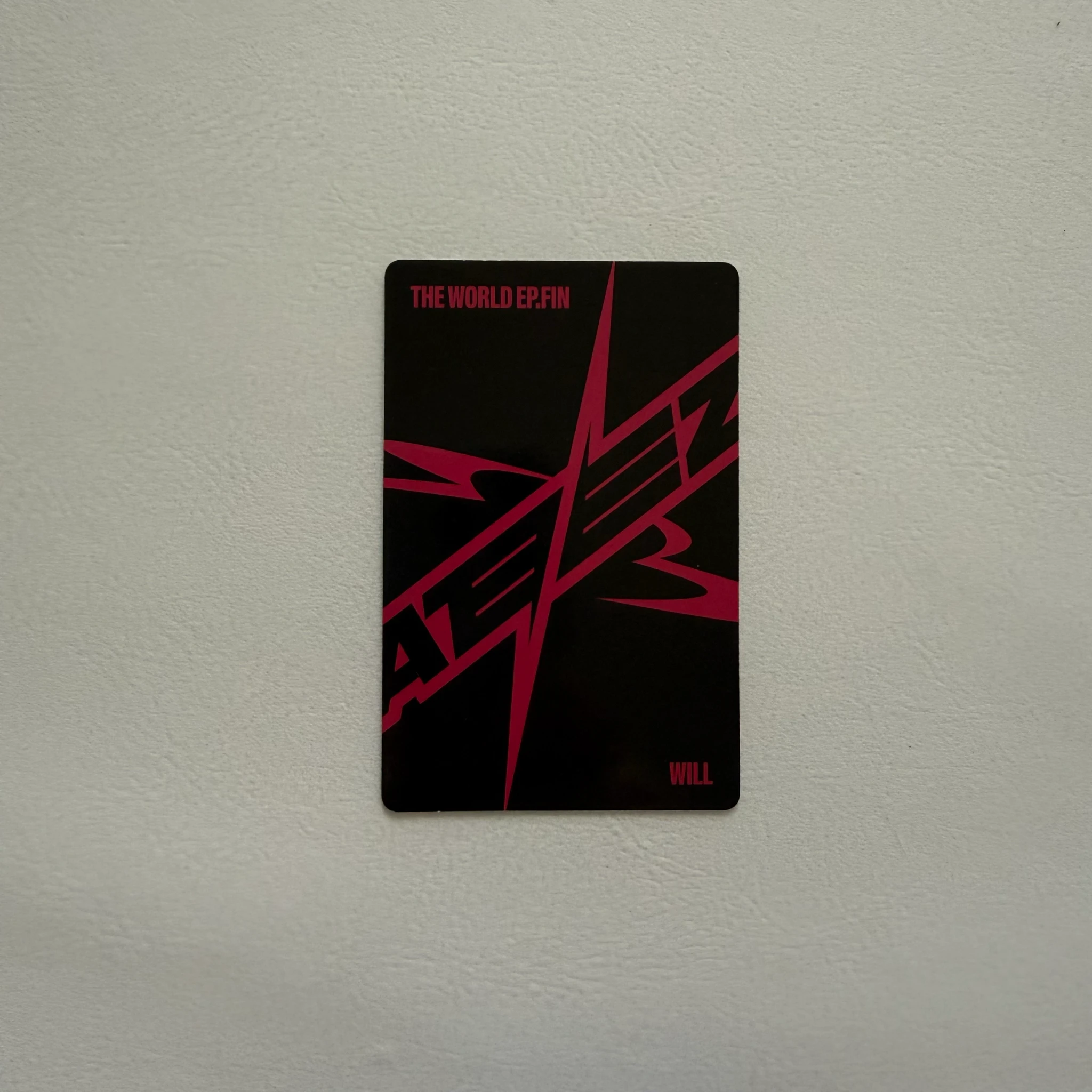 ATEEZ Yunho ATEEZ - Yunho - THE WORLD EP.FIN: WILL Album diary version listing photo 2