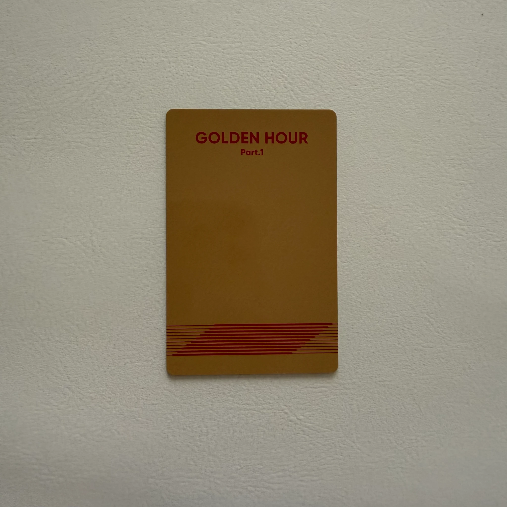 ATEEZ Yunho ATEEZ - Yunho - Golden Hour : Part.1 Album album photocard poca album listing photo 2