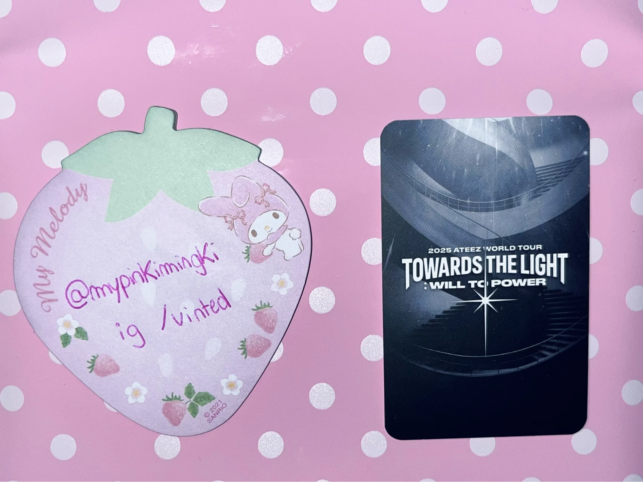 ATEEZ Jongho ATEEZ - Jongho - Towards The Light: Will To Power Event EU exclusive merch photocard listing photo 2
