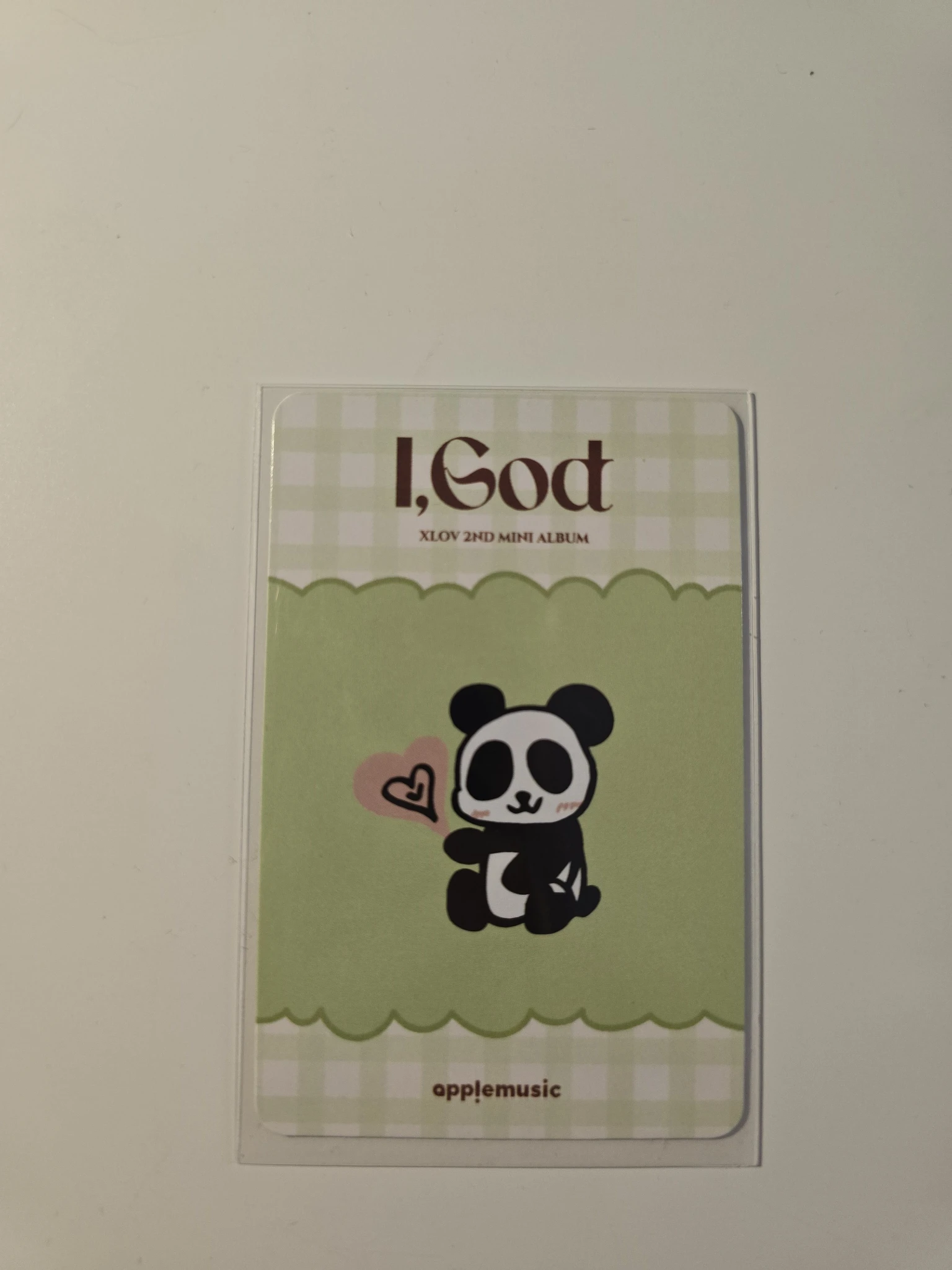 XLOV Rui XLOV - Rui - I, God Album apple music pob (pre-order benefit) listing photo 2