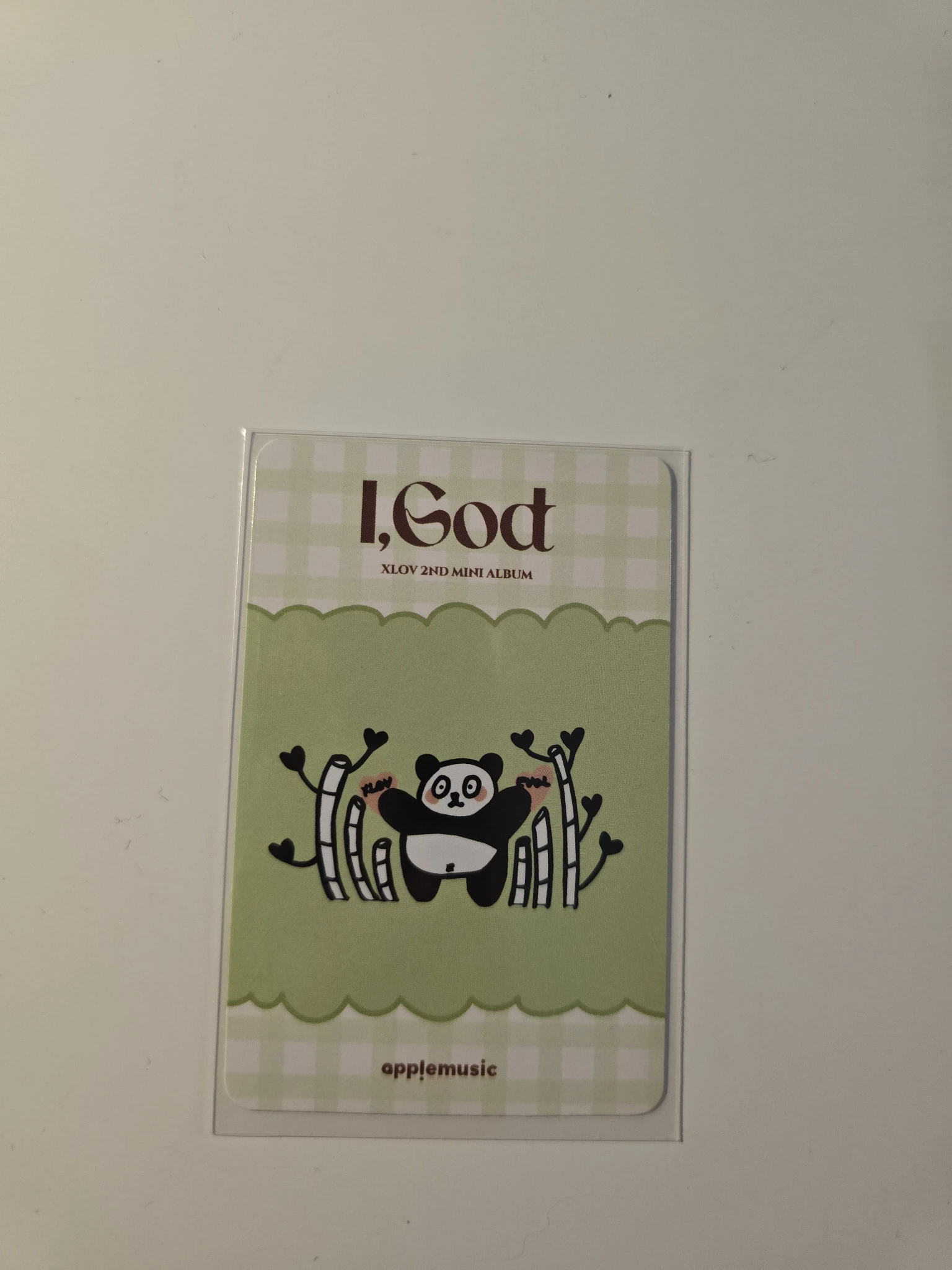 XLOV Hyun XLOV - Hyun - I, God Album apple music pob (pre-order benefit) listing photo 2