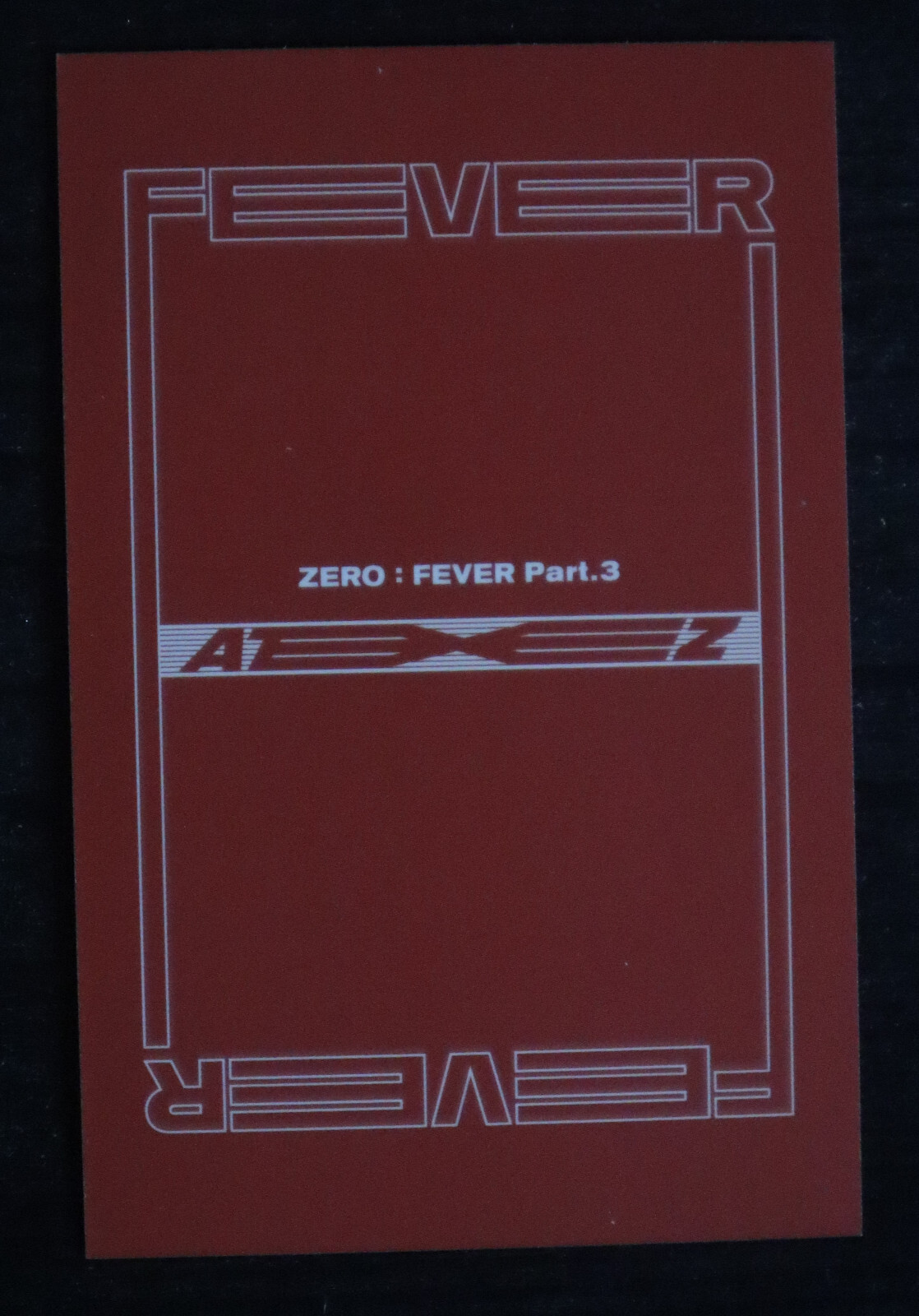 ATEEZ Mingi ATEEZ - Mingi - ZERO : FEVER Part.3 Album platform version diary version image card listing photo 2