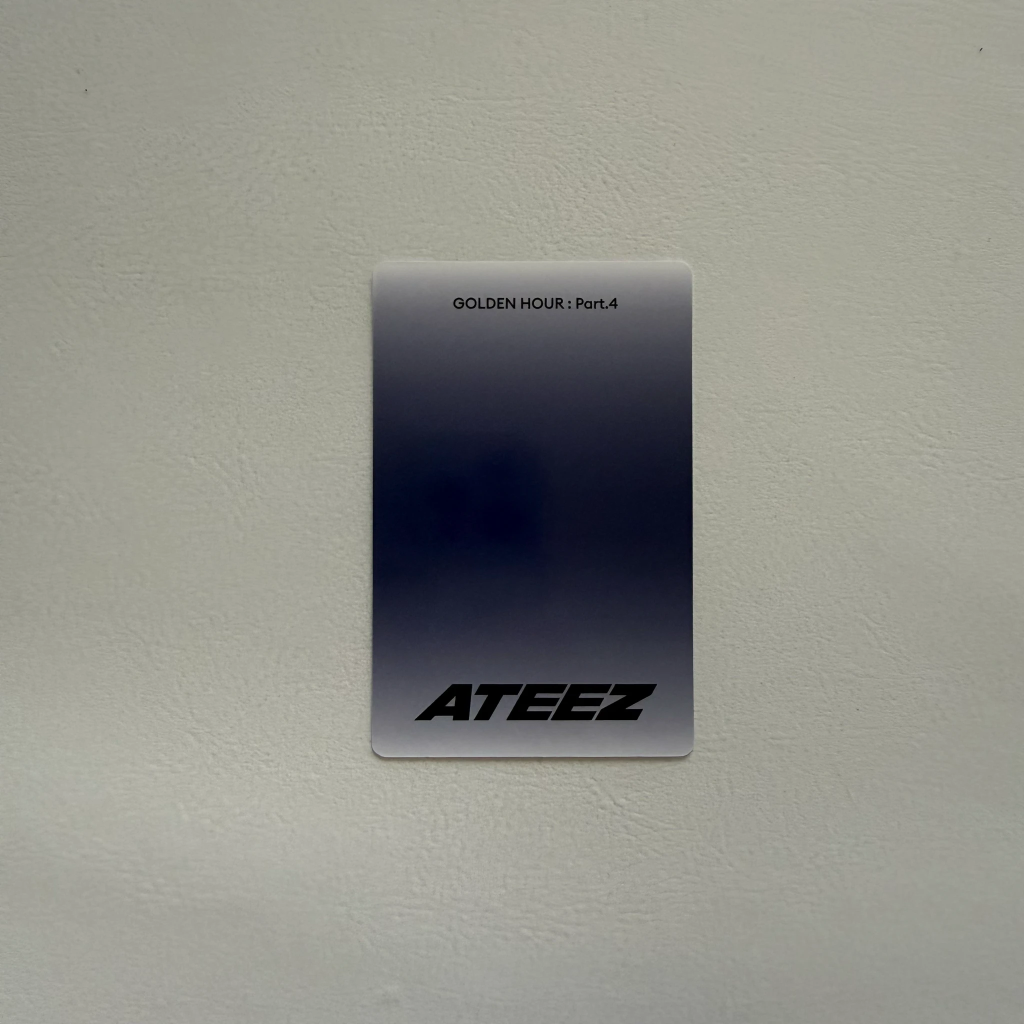 ATEEZ Mingi ATEEZ - Mingi - Golden Hour : Part.4 Album album photocard poca album listing photo 2
