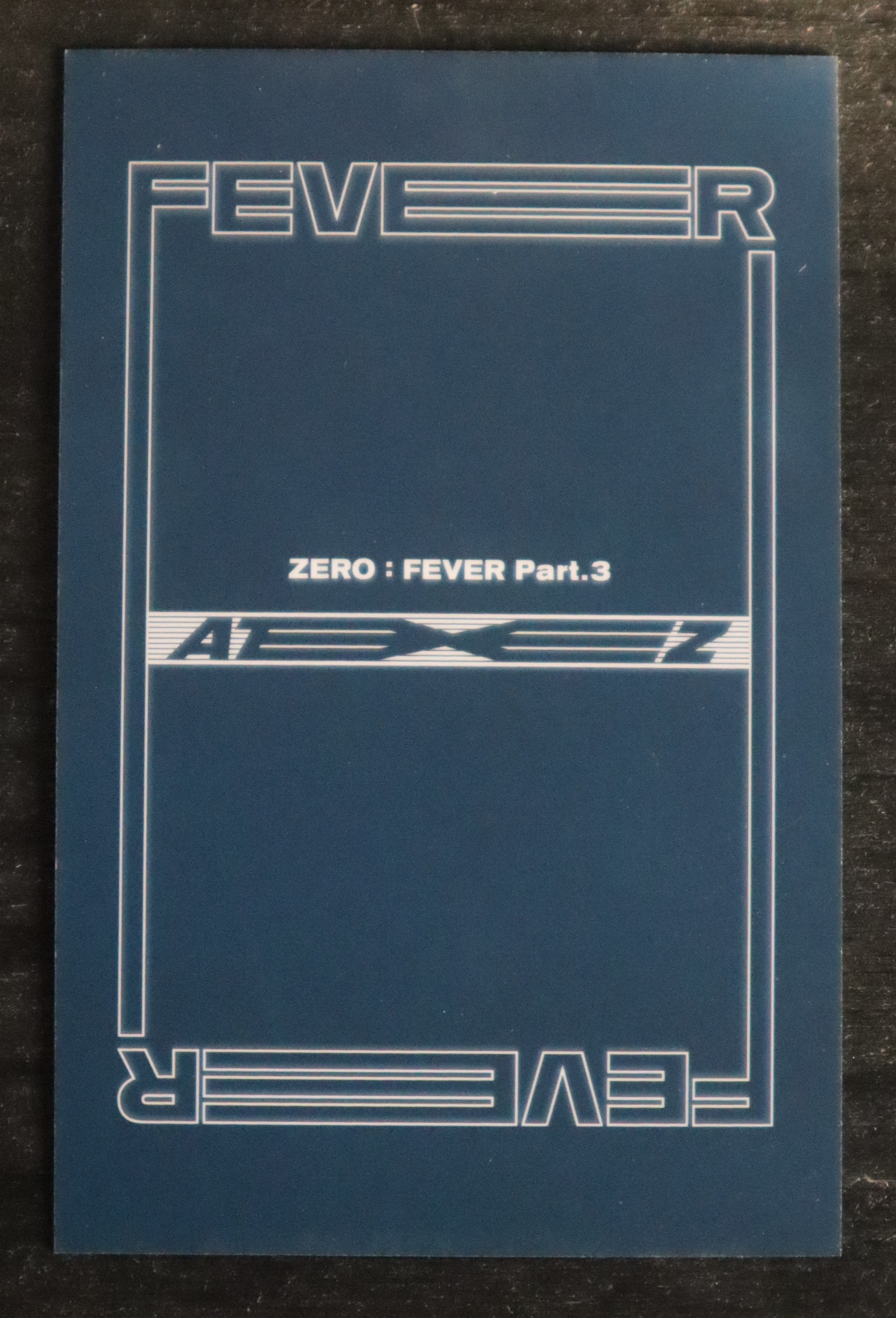ATEEZ Jongho ATEEZ - Jongho - ZERO : FEVER Part.3 Album platform version Z version image card listing photo 2