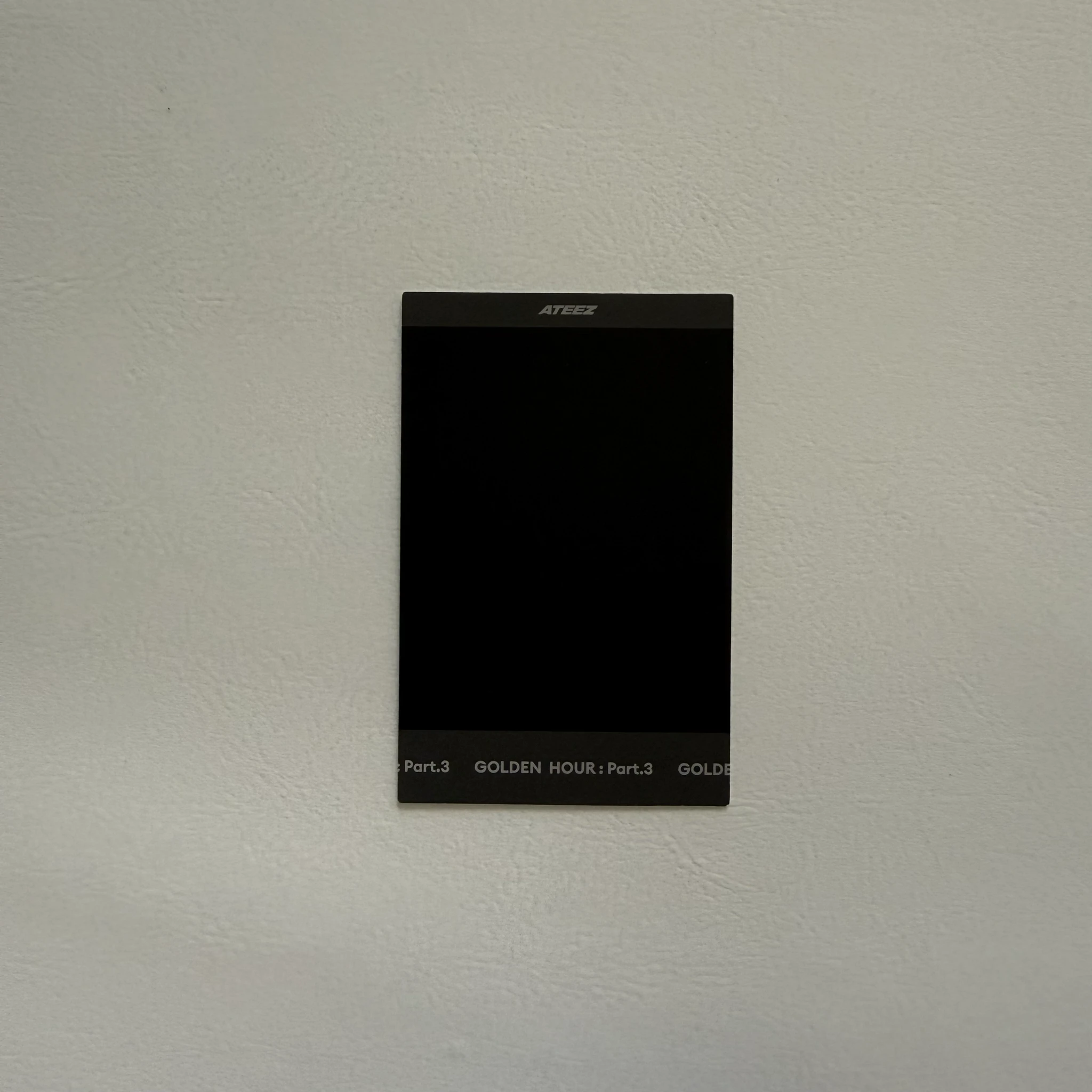 ATEEZ Wooyoung ATEEZ - Wooyoung - Golden Hour : Part.3 Album poca album polaroid listing photo 2