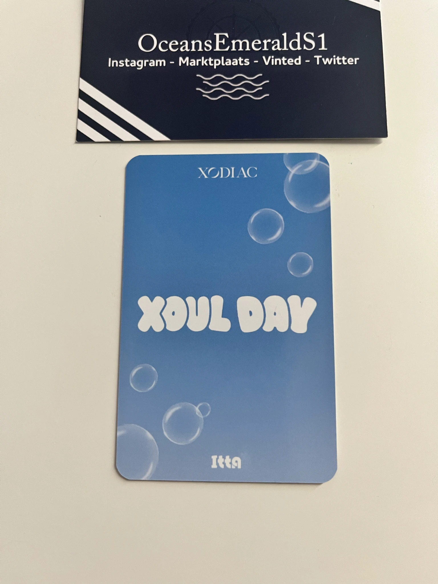 XODIAC Hyunsik XODIAC - Hyunsik - Xoul Day Album pob (pre-order benefit) itta listing photo 2