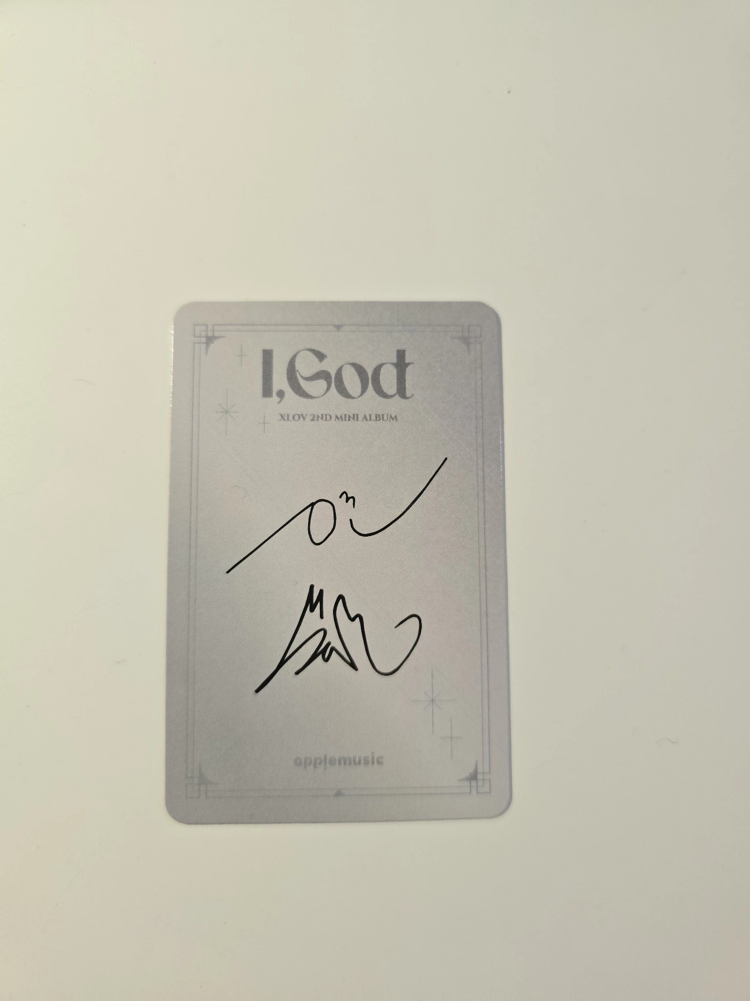 XLOV XLOV - Hyun & Haru - I, God Album pob (pre-order benefit) apple music listing photo 2