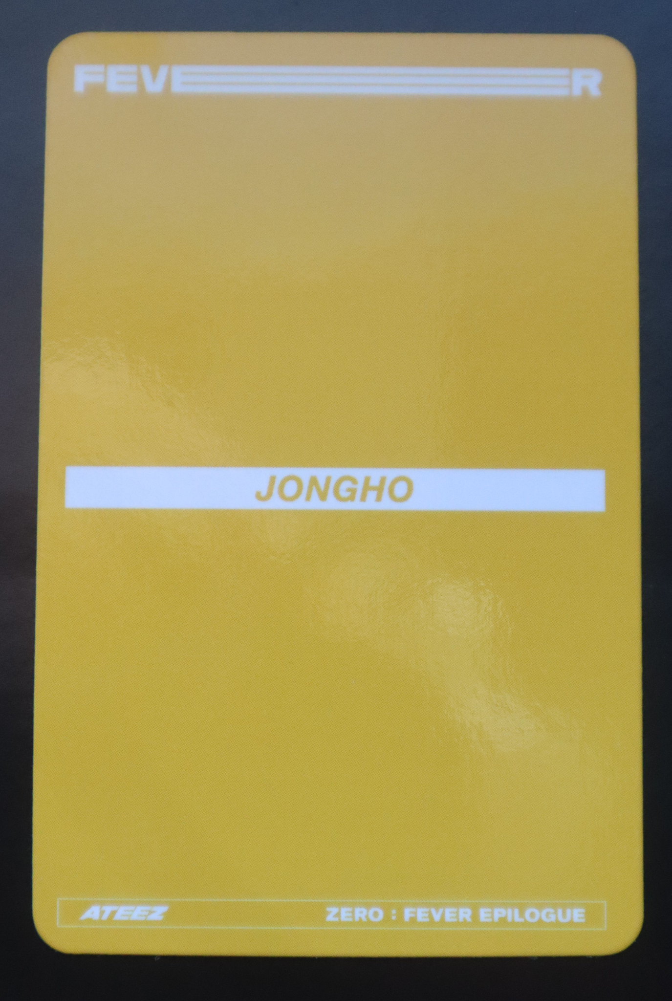 ATEEZ Jongho ATEEZ - Jongho - ZERO : FEVER EPILOGUE Album album photocard Z version limited version listing photo 2