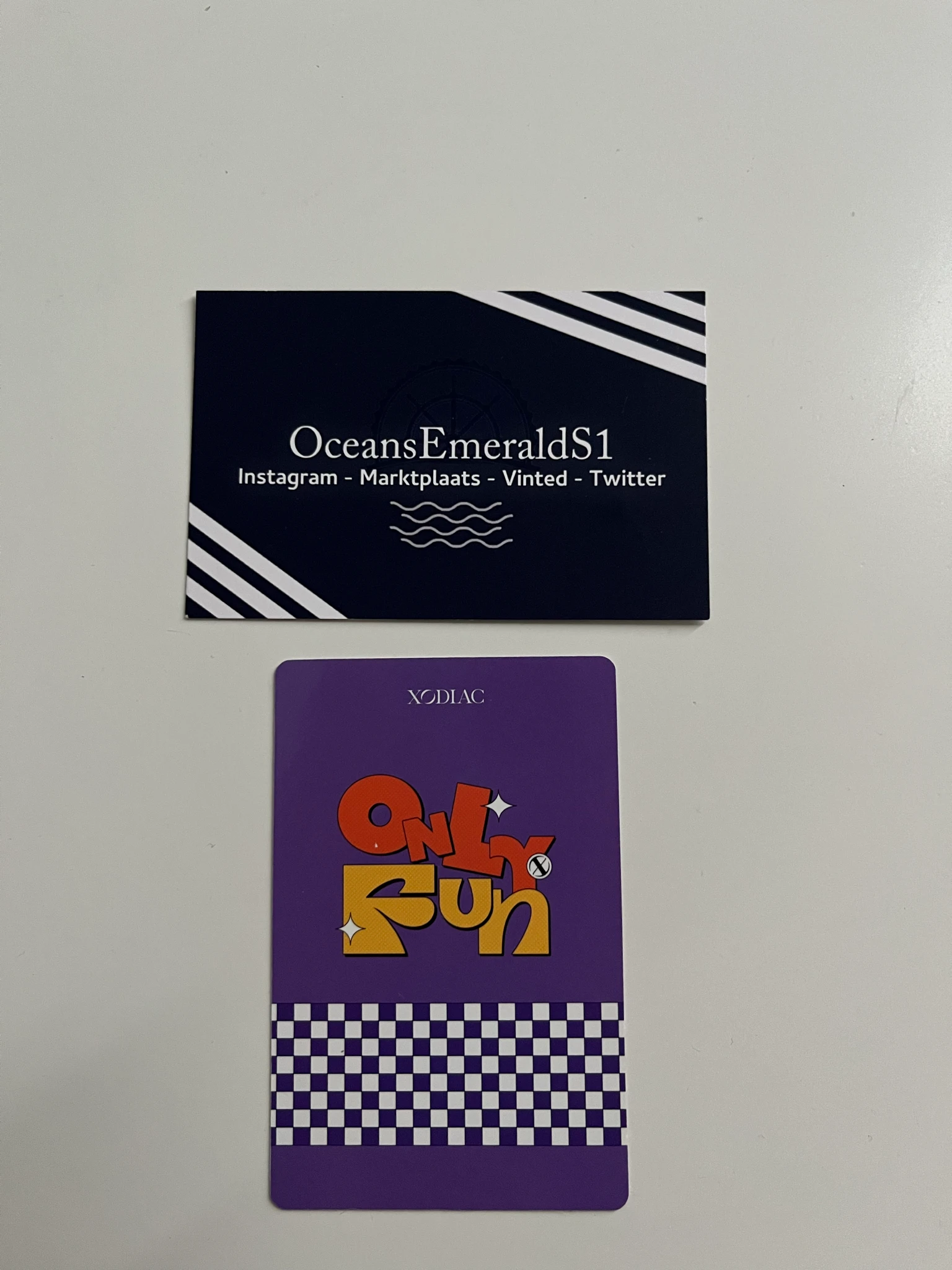XODIAC Zayyan Xodiac - Zayyan - Only Fun Album album photocard night version listing photo 2