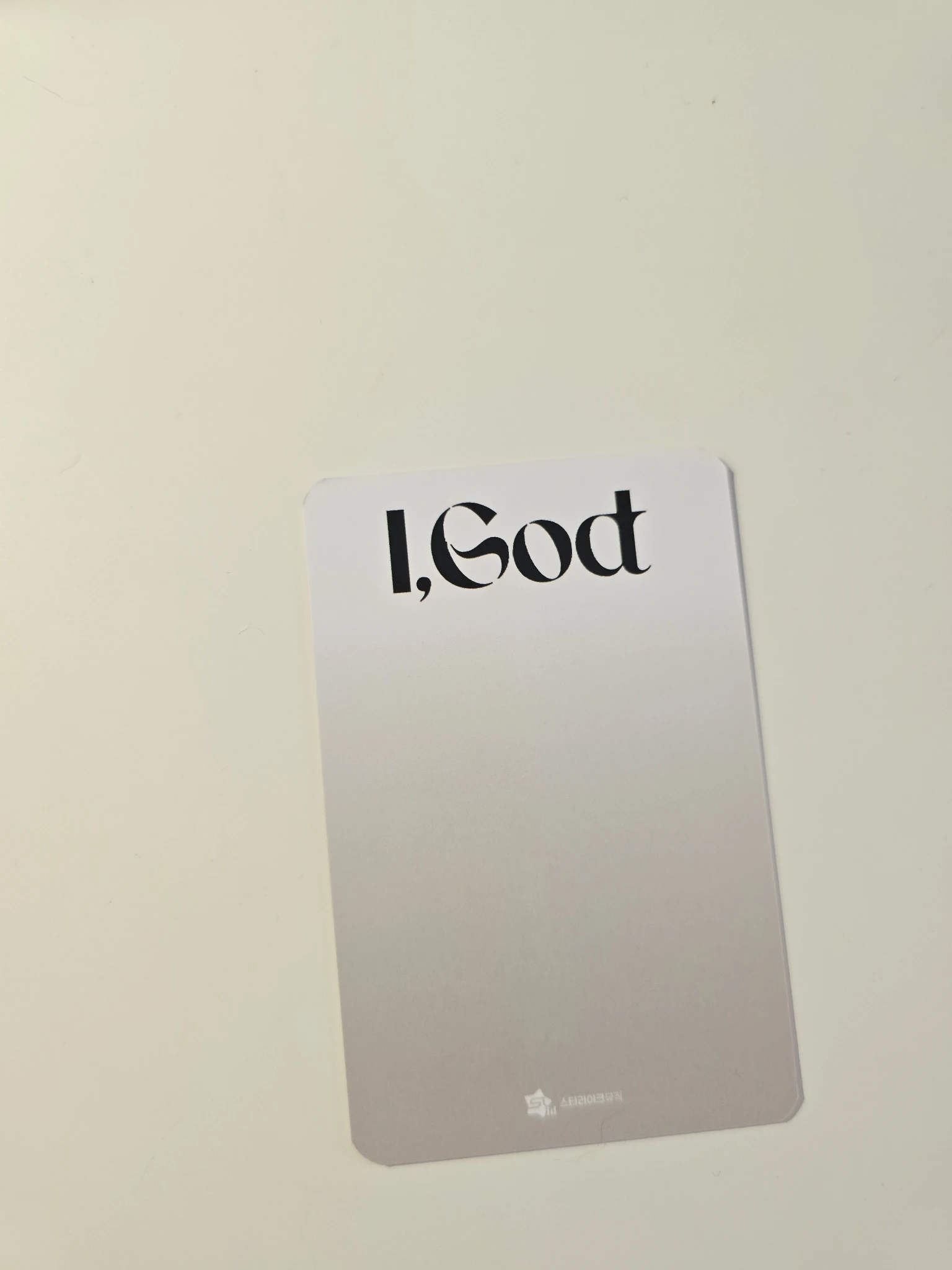 XLOV Hyun XLOV - Hyun - I, God Album starlike music pob (pre-order benefit) listing photo 2