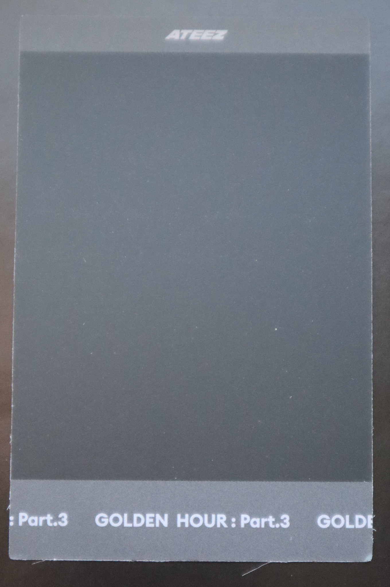 ATEEZ Seonghwa ATEEZ - Seonghwa - Golden Hour : Part.3 Album poca album polaroid listing photo 2