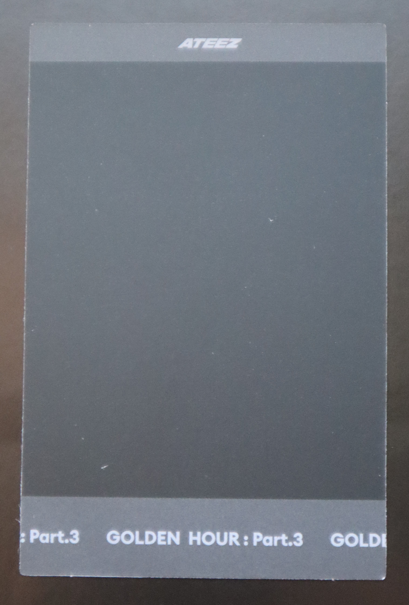 ATEEZ Yunho ATEEZ - Yunho - Golden Hour : Part.3 Album poca album polaroid  listing photo 2